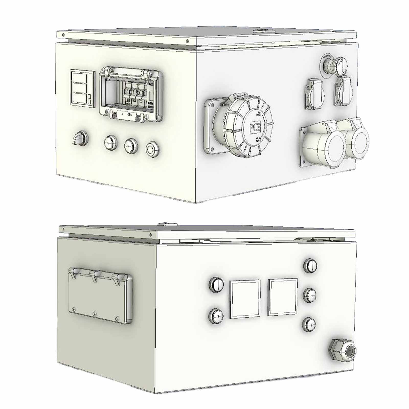 Elmag kraftuttagsgenerator SEZN 35WD-AVR-IT/TN