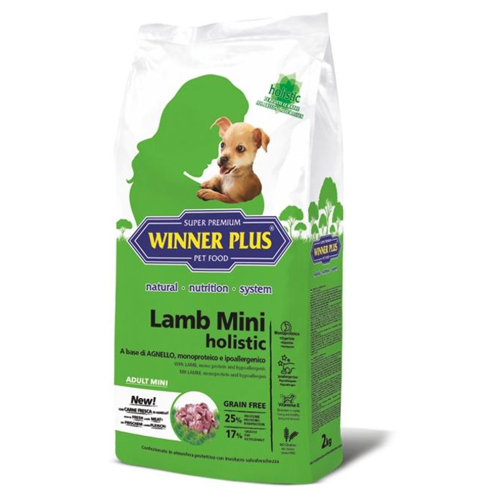 Winner Plus Holistic Lamb Mini Hundfoder 2 kg
