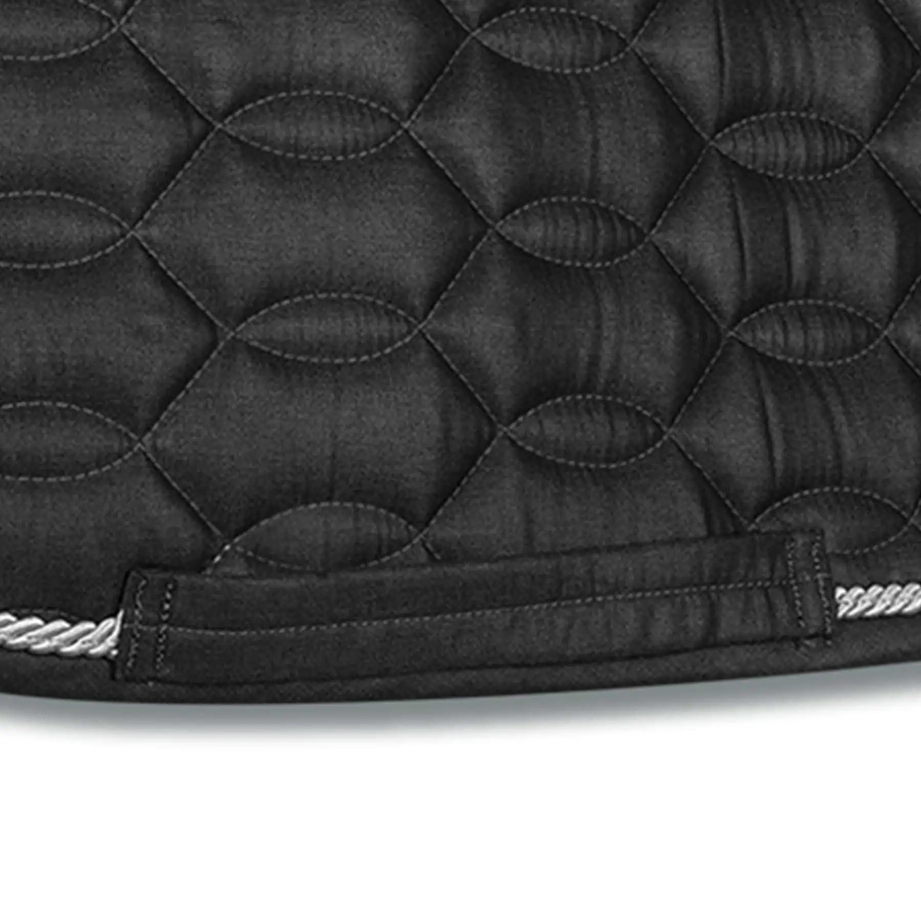 Ancona Saddle Pad black silver DR