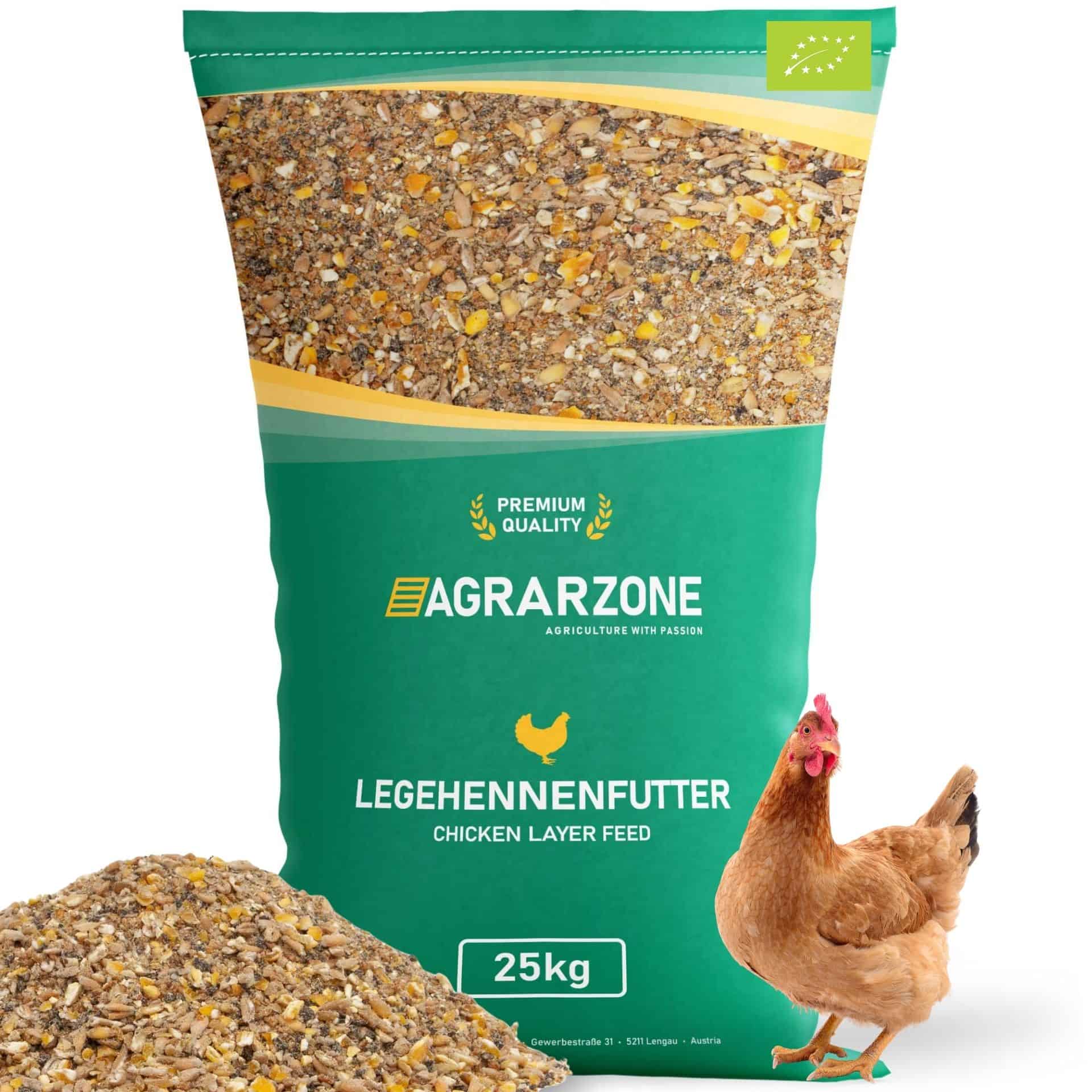 Agrarzone ekologiskt foder för värphöns, mjöl för värphöns 25 kg