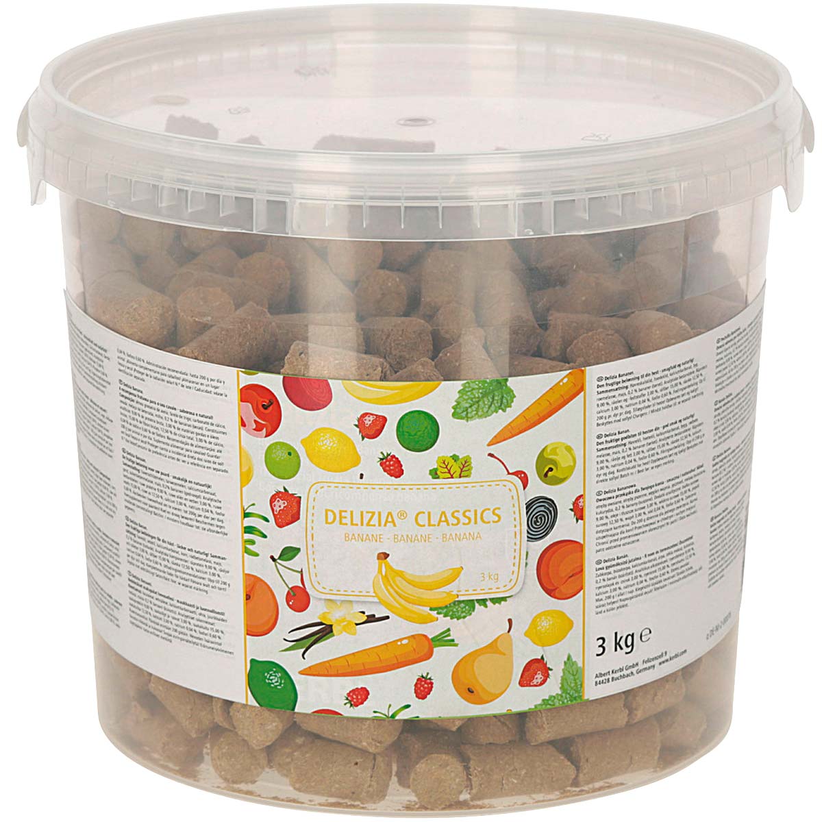 Kerbl Delizia belöningstärningar 3 kg banan