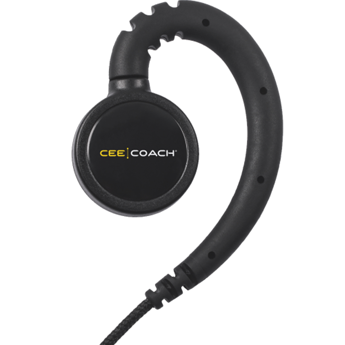 CEECOACH Mono Headset med öronkrok