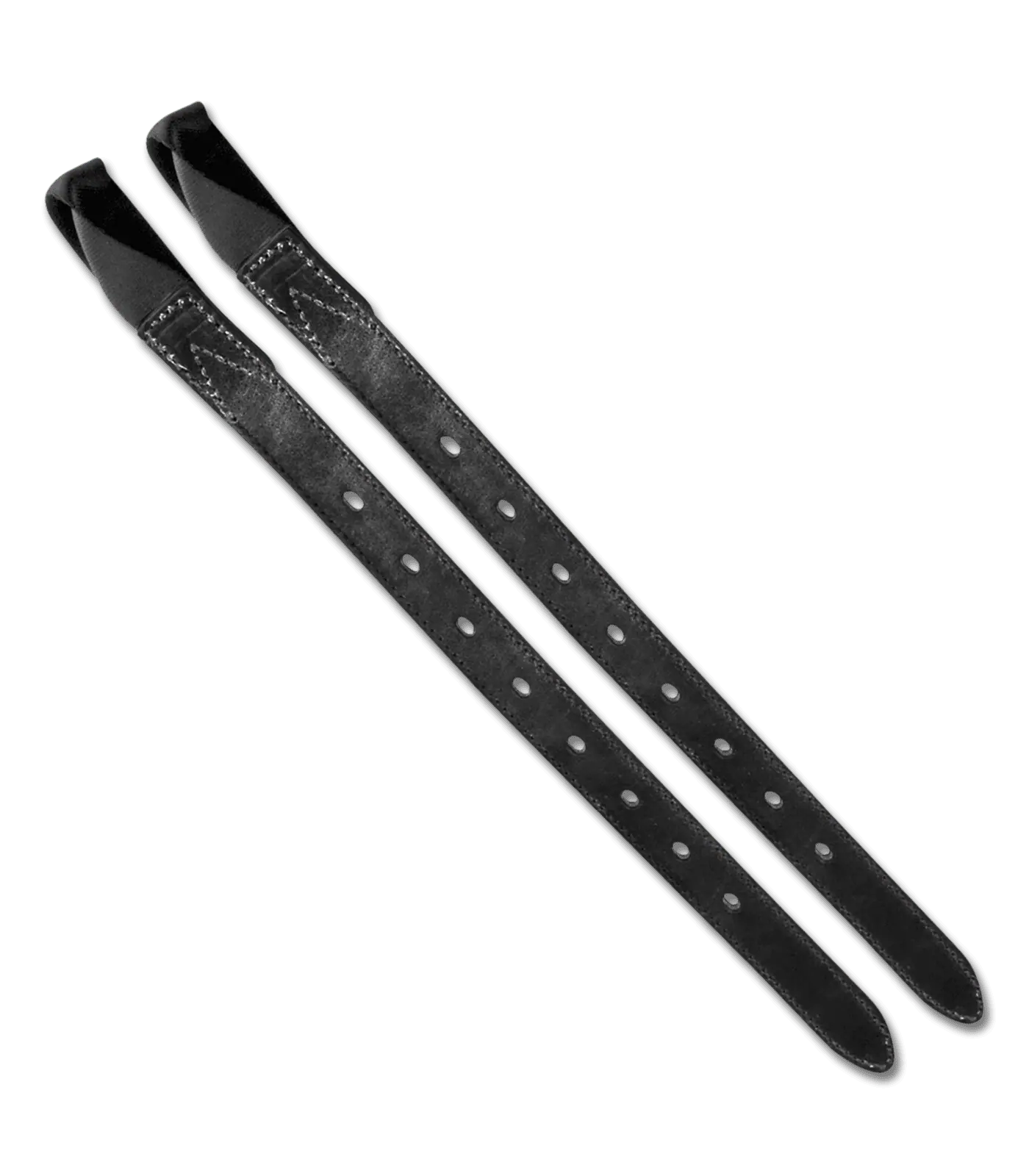 Quick-Change Girth Straps, Leather, 26" black 26"/65 cm