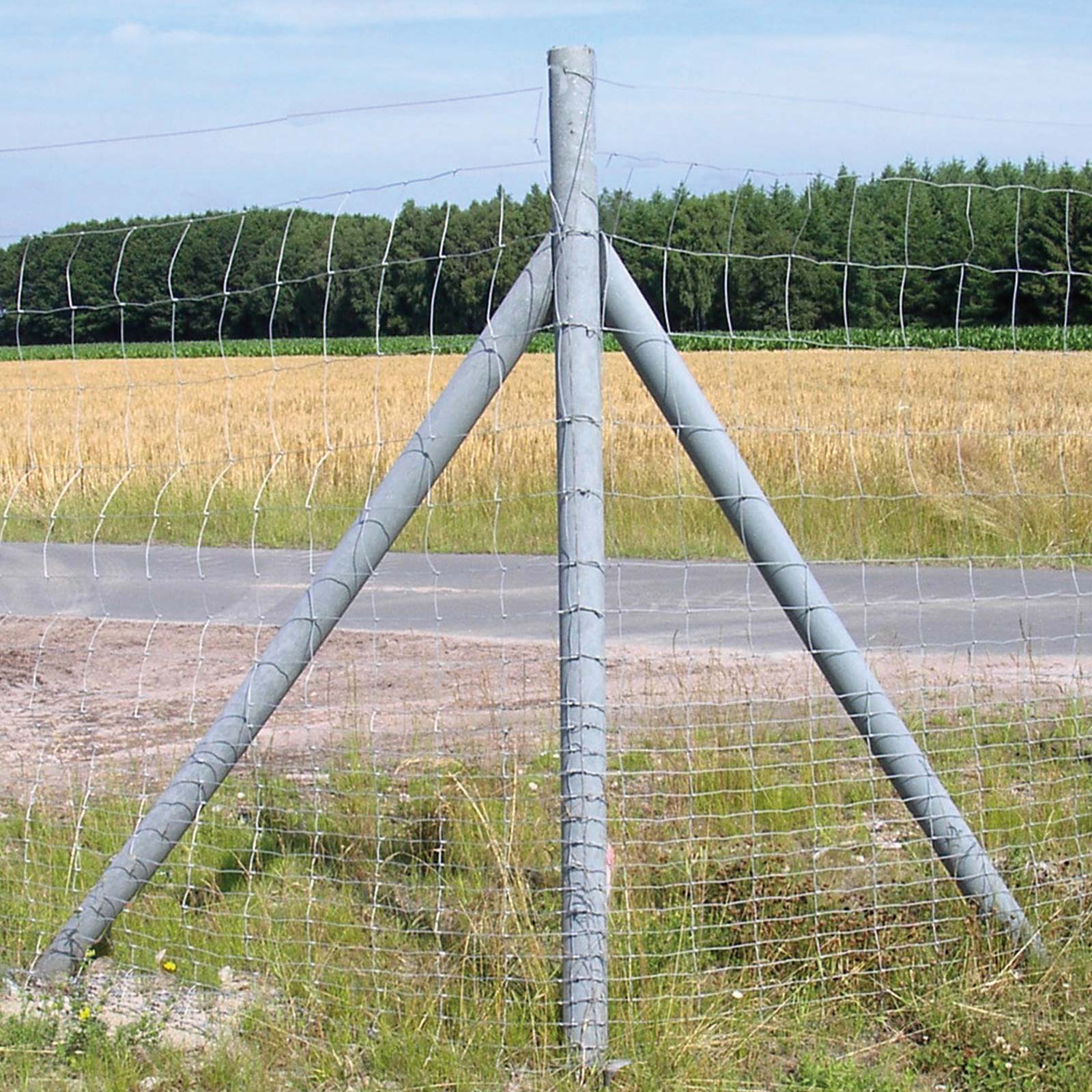 Återvinningsstolpe rund 185 cm / 60 mm