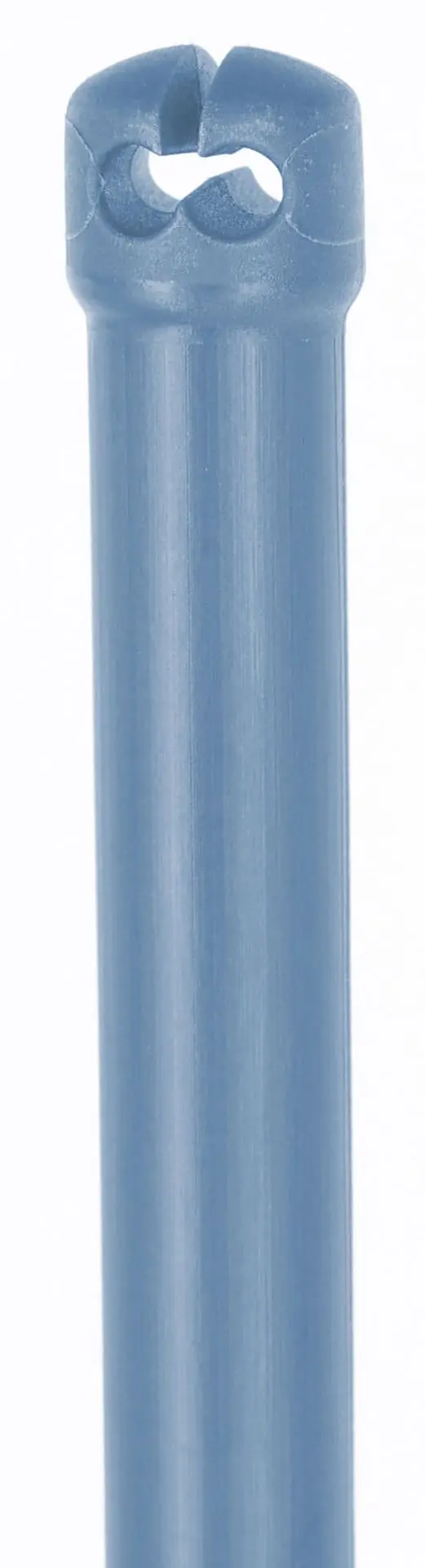 Premium ersättningsstolpe blå 122cm dubbelspets