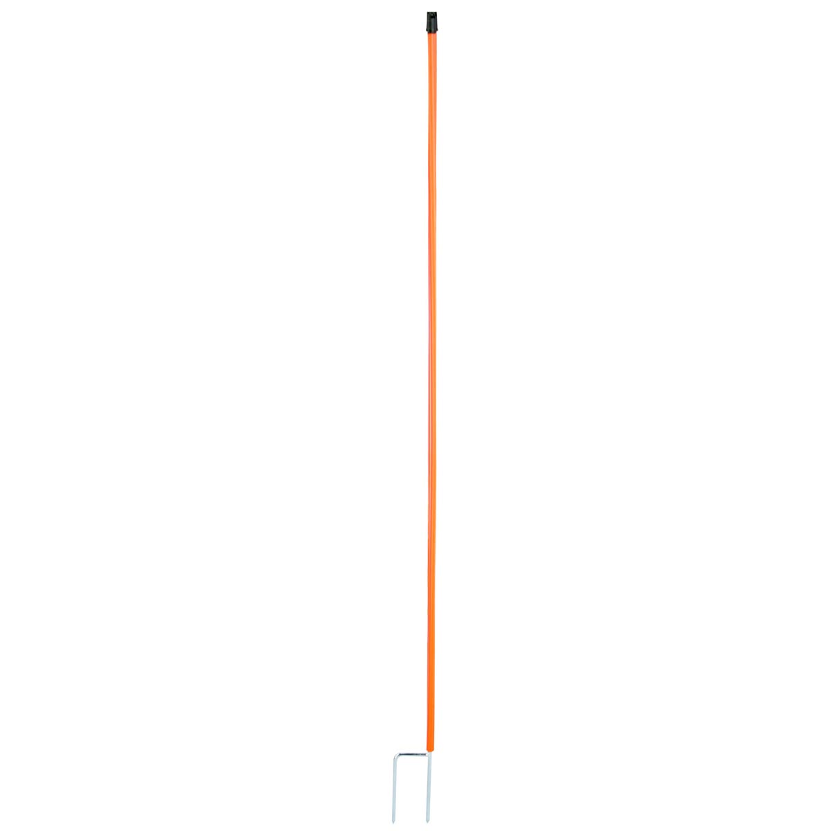 Ersättningspinne för nät, dubbelspets, orange 106 cm