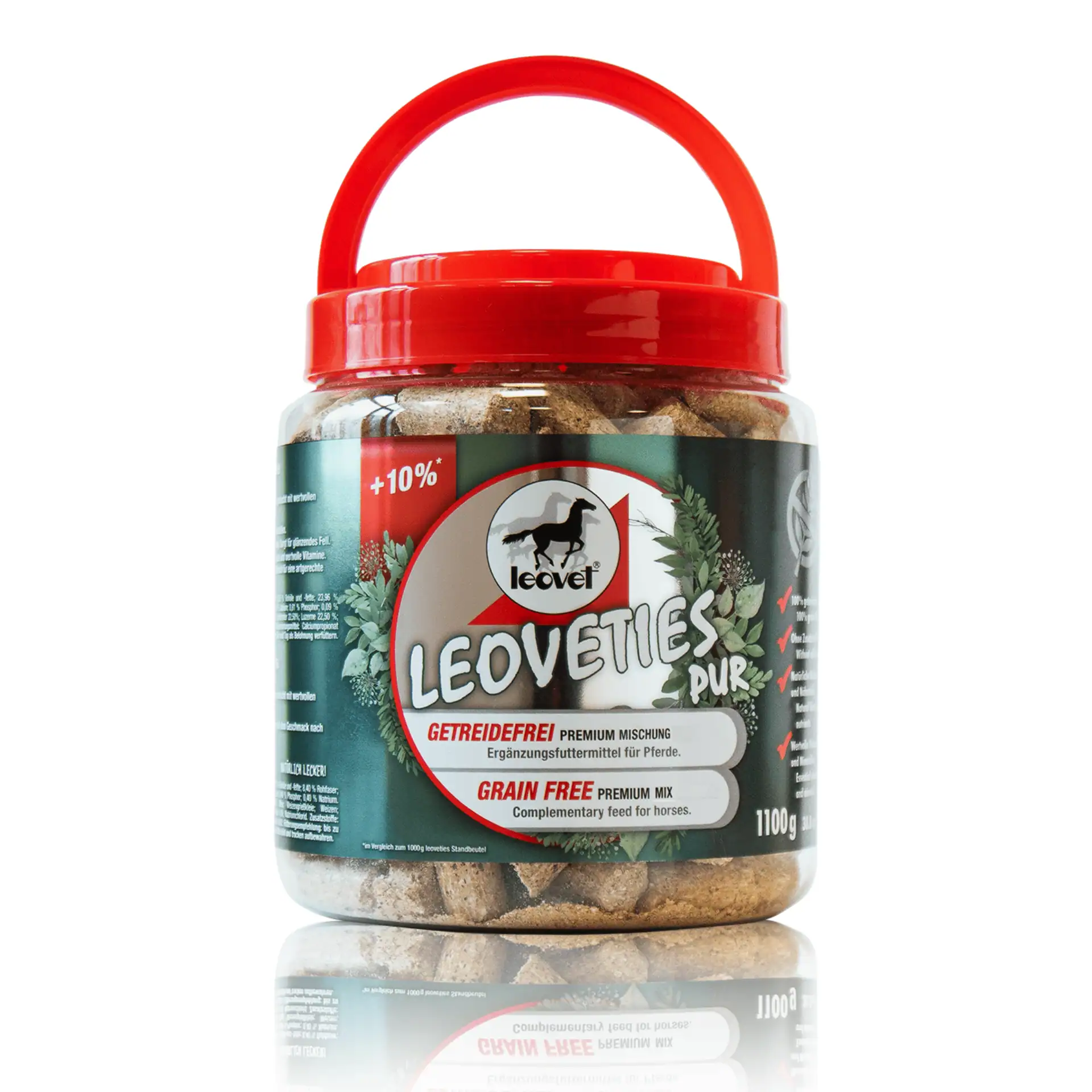 Leovet Leoveties Horse Treats Grain Free, 1.1 kg