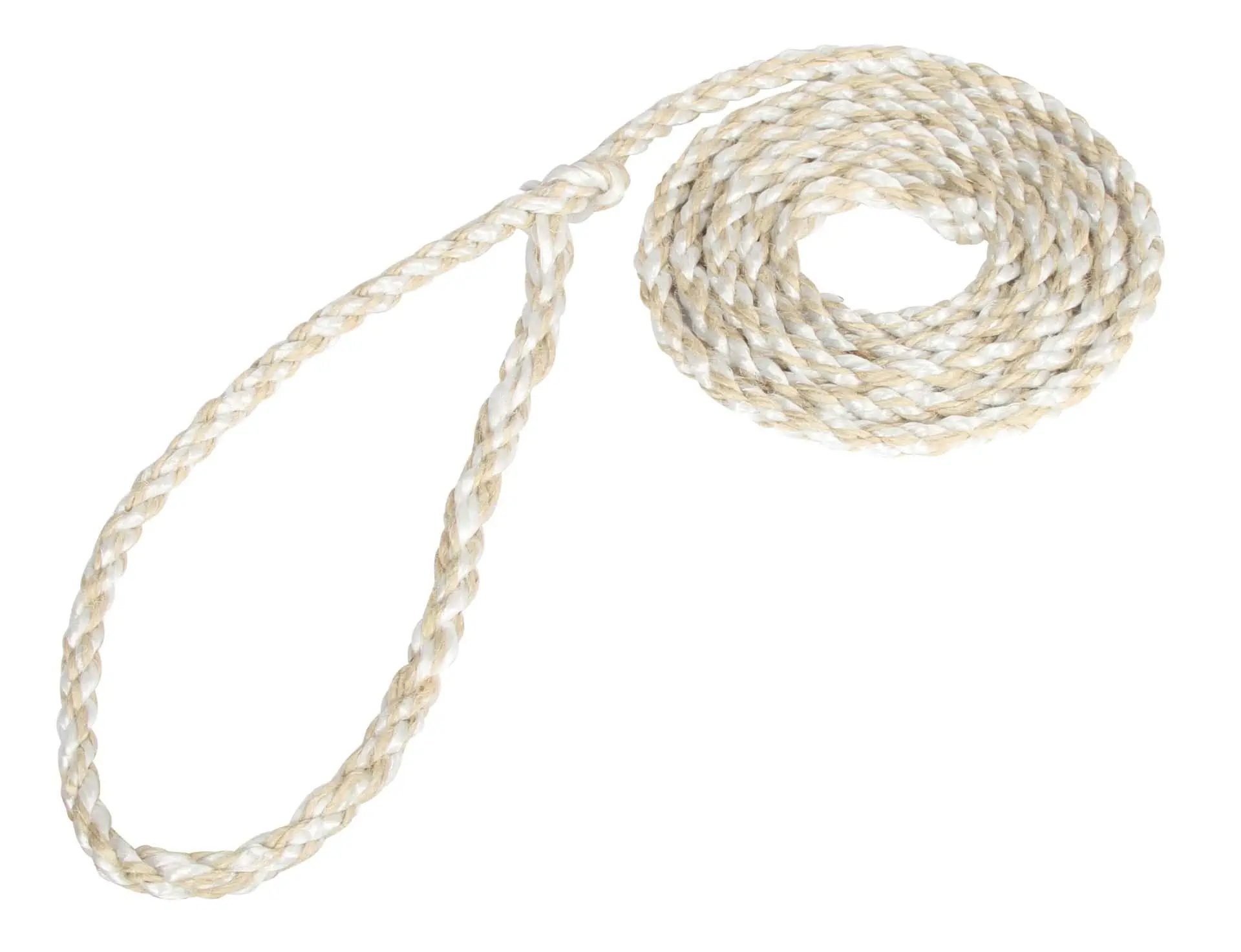 Livestock transport rope with large loop, jute PP, 5pcs.