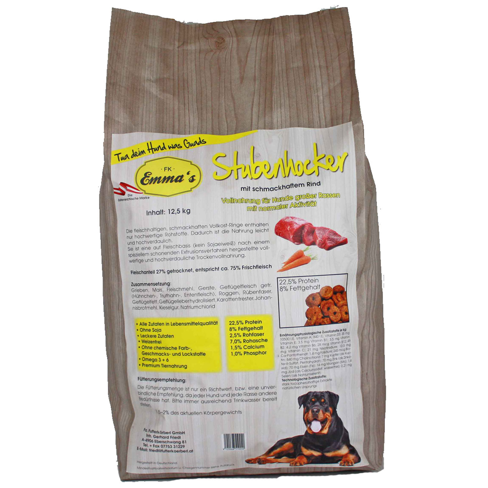 Emmas Hundfoder couch potato torrfoder 12,5 kg