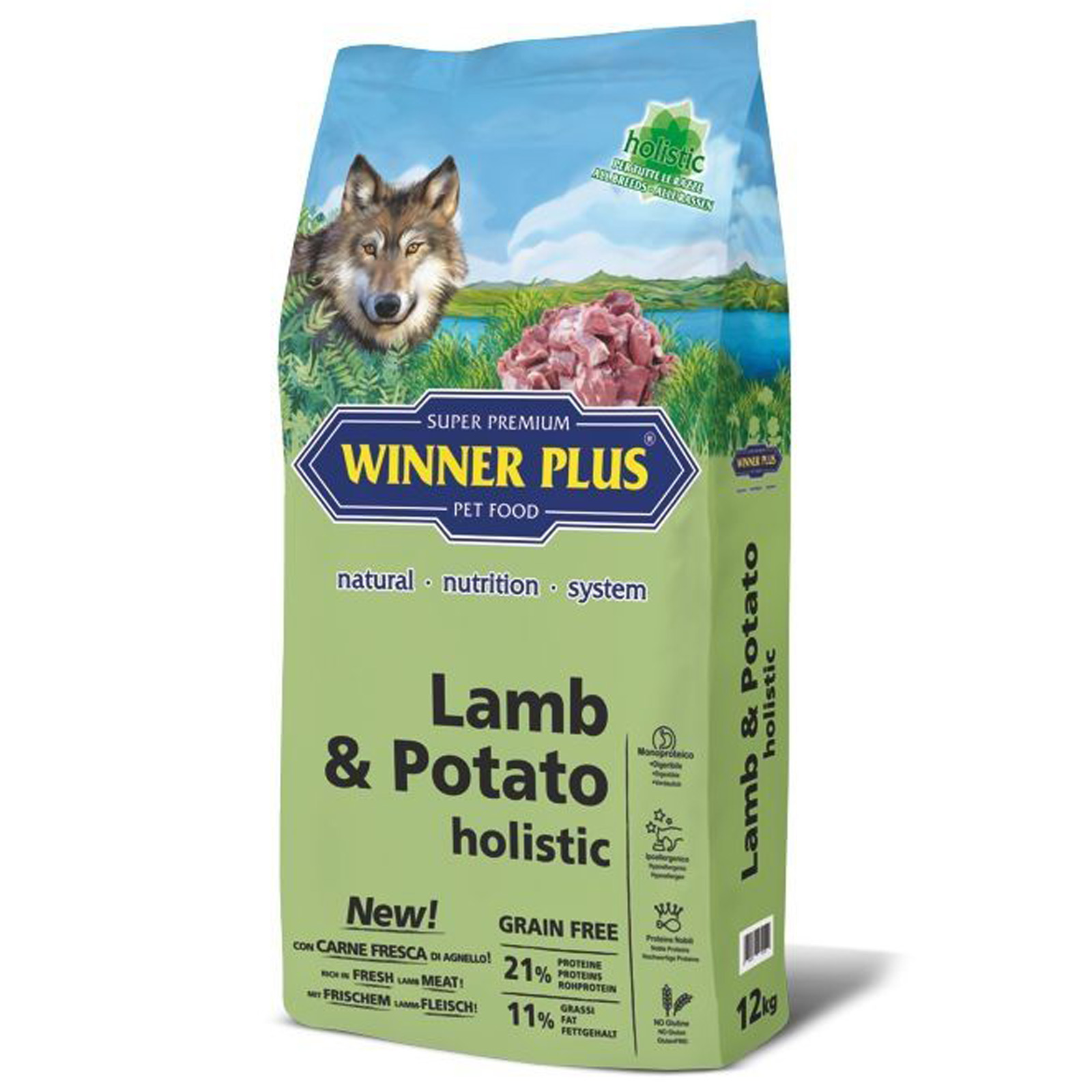 Winner Plus Holistic Lamm & Potatis Hundfoder