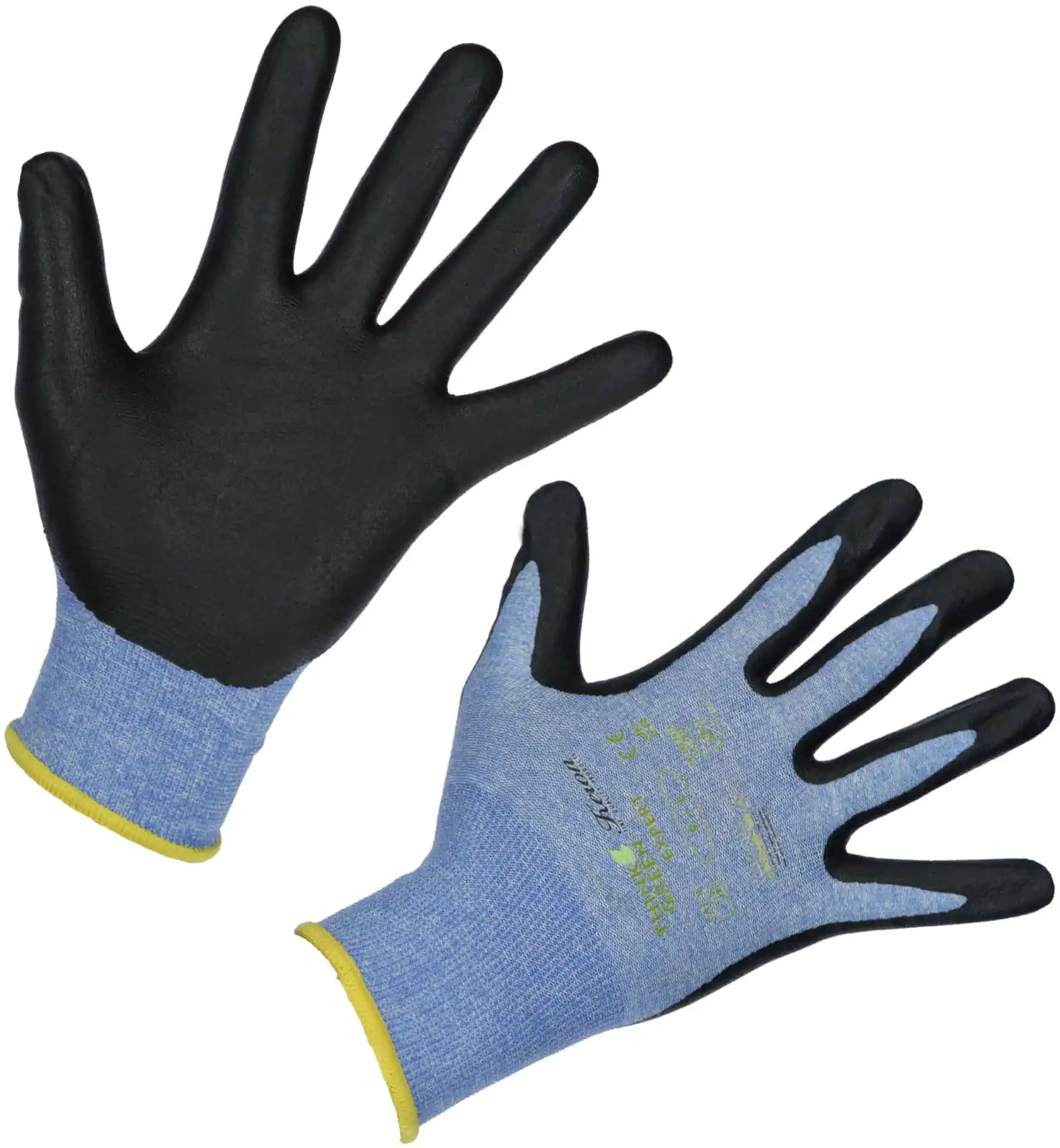 Glove ThinkGreen Expert blue, Nitrile Foam