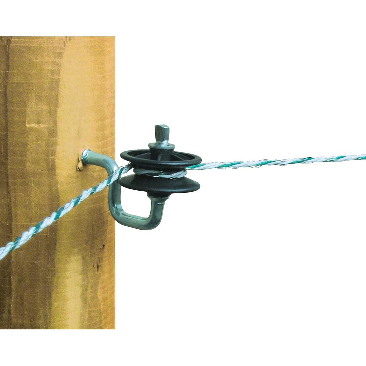 25x AKO Hörnrulle - isolator för tråd och rep