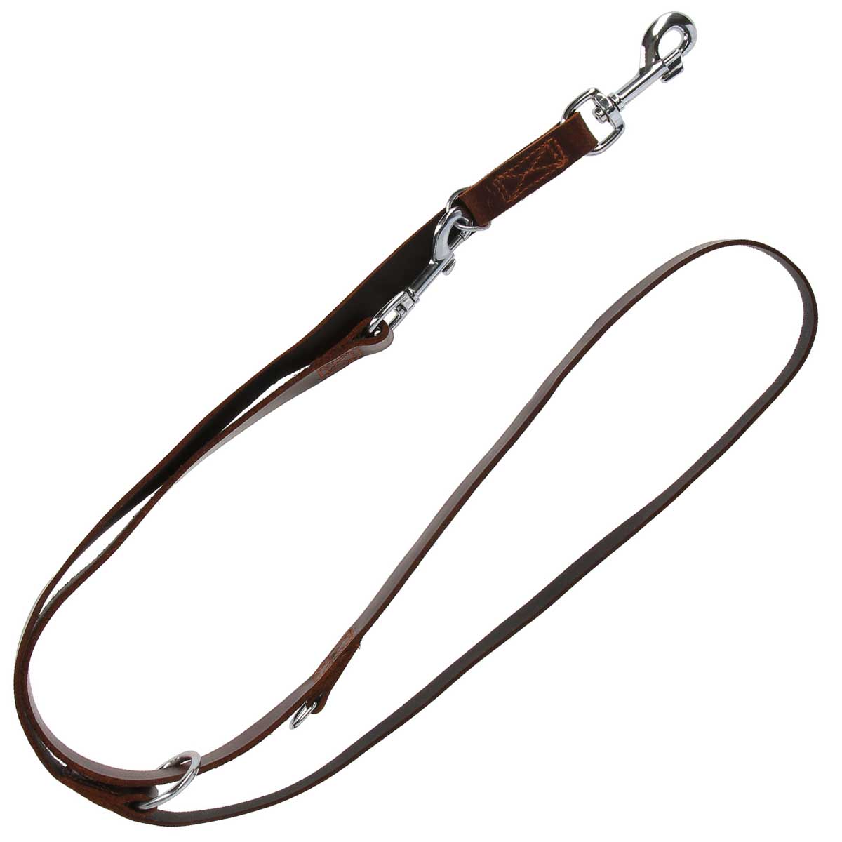 rondo training leash riveted brown, 22 mm, 240 cm brown 240 cm