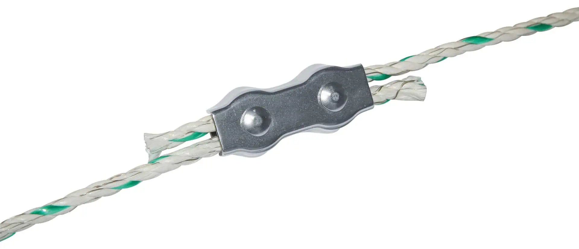 Ako Nirosta-kopplare för elektriskt rep upp till 8 mm (5 st)