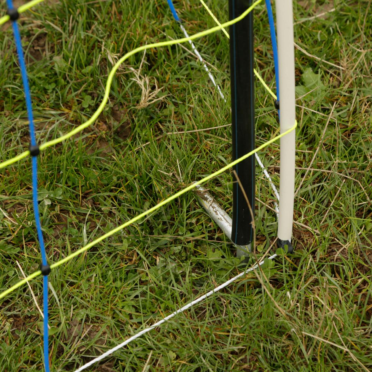 Ersättningspål för runda nät av stål 120 cm