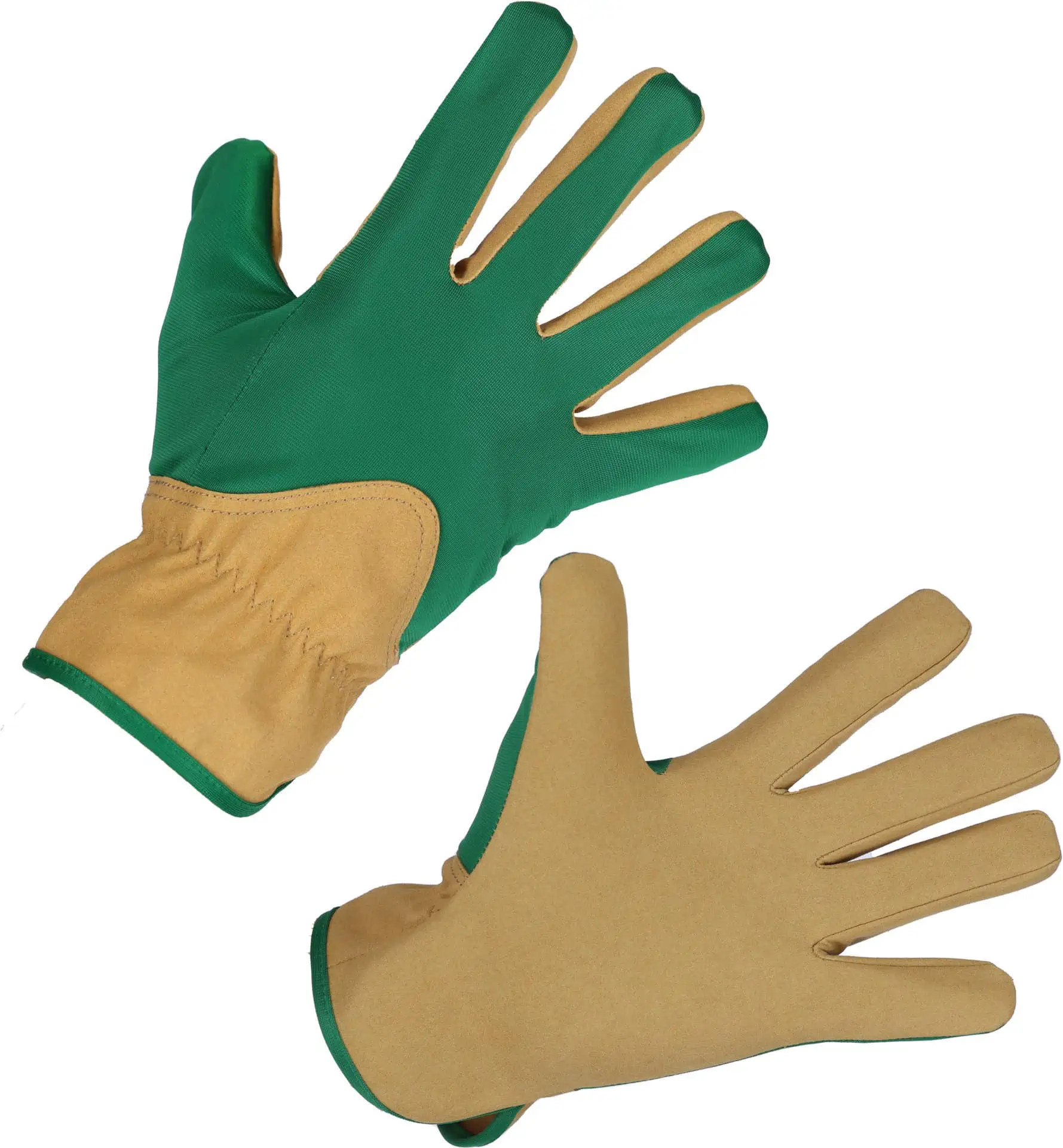 Glove Gardener grönbrun mikrofiber