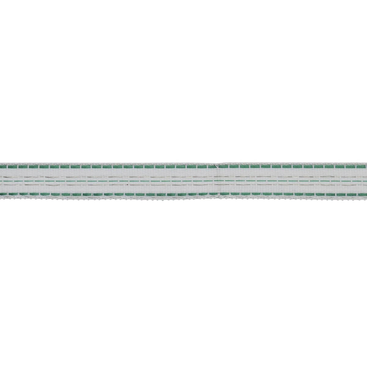 AKO Betesstängselband Line 200 m vit/grön 12,5 mm
