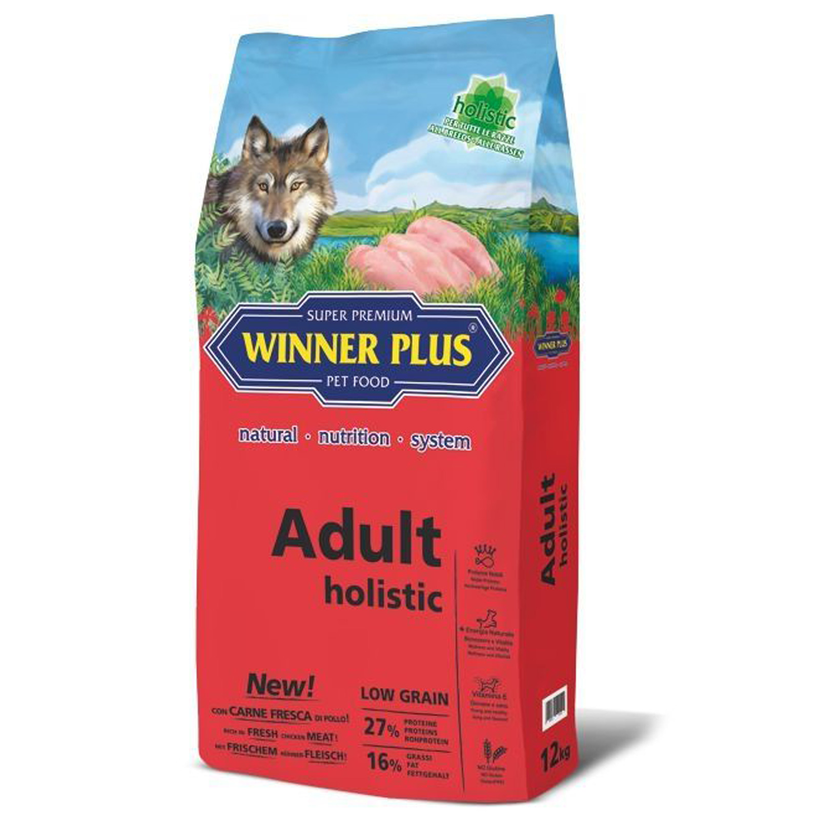 Winner Plus Holistic Adult Hundfoder 2 kg
