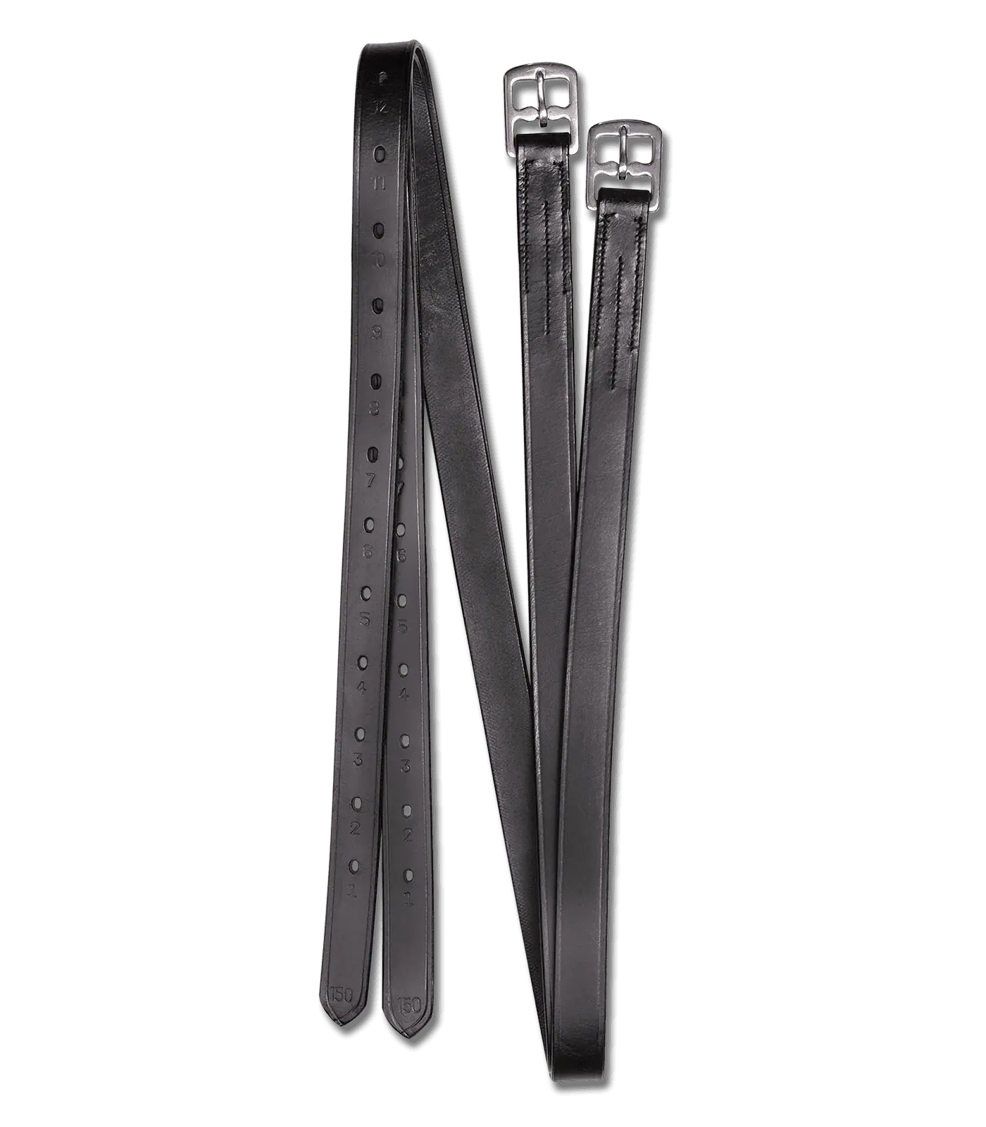 X-Line Waldhausen Stirrup Straps, 25 mm black 130 cm