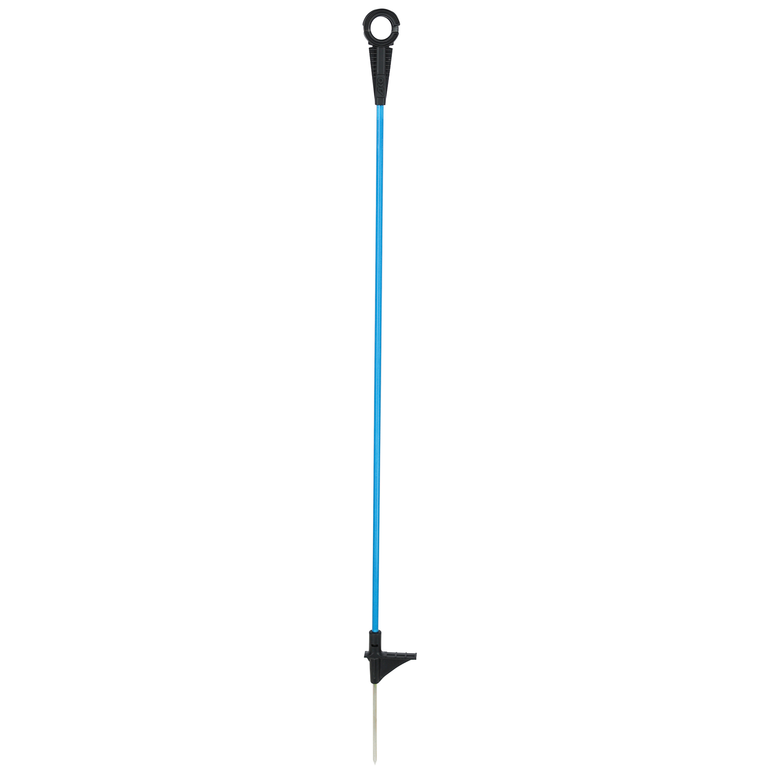 10x Ako oval glasfiberstång PREMIUM BLUE med metallspets 110 cm
