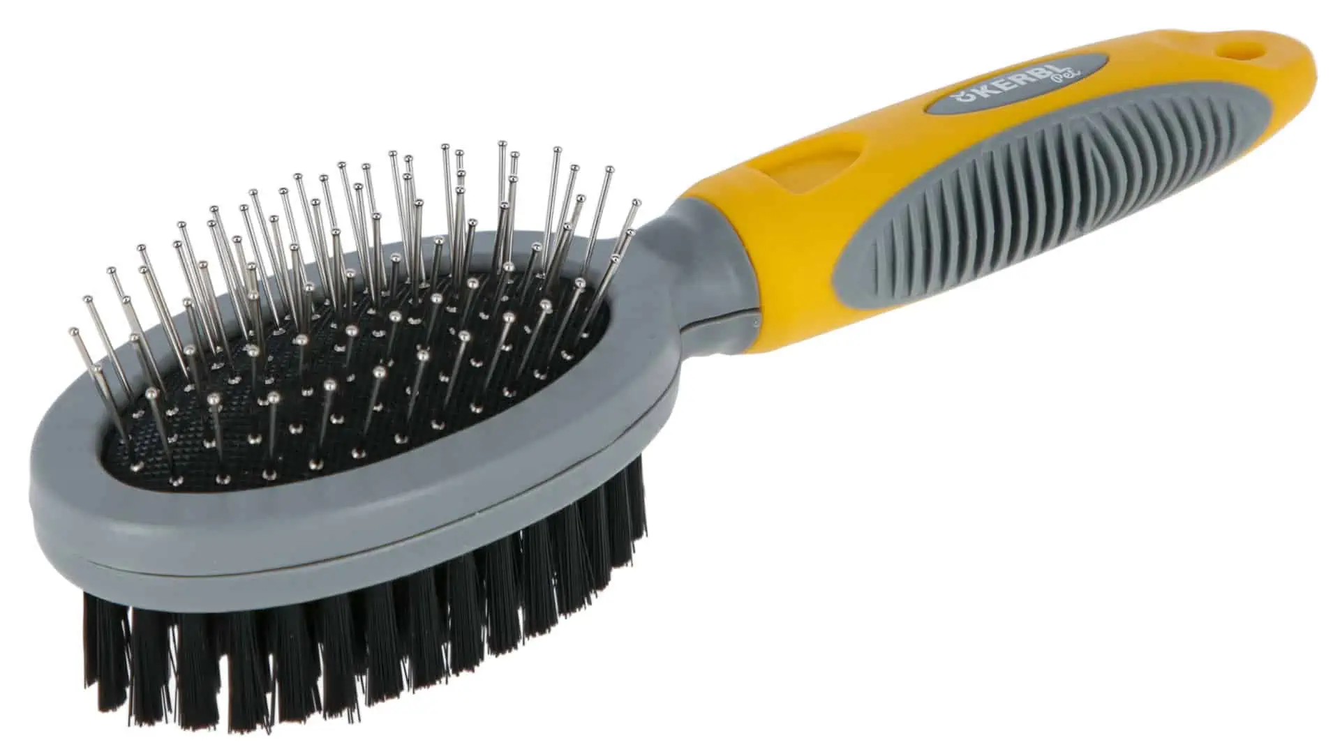 Double Brush with Prot. Cap and Brushes oval, 20.5 cm