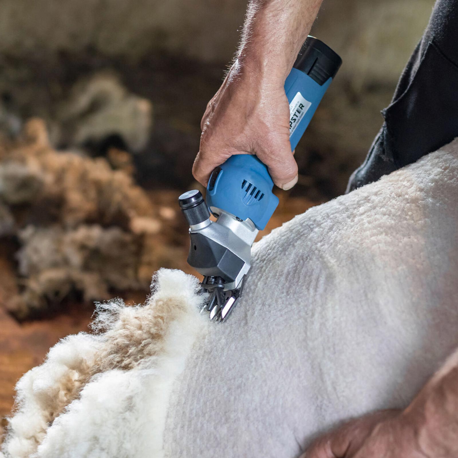 FarmClipper batteri 2 klippningsmaskin för får