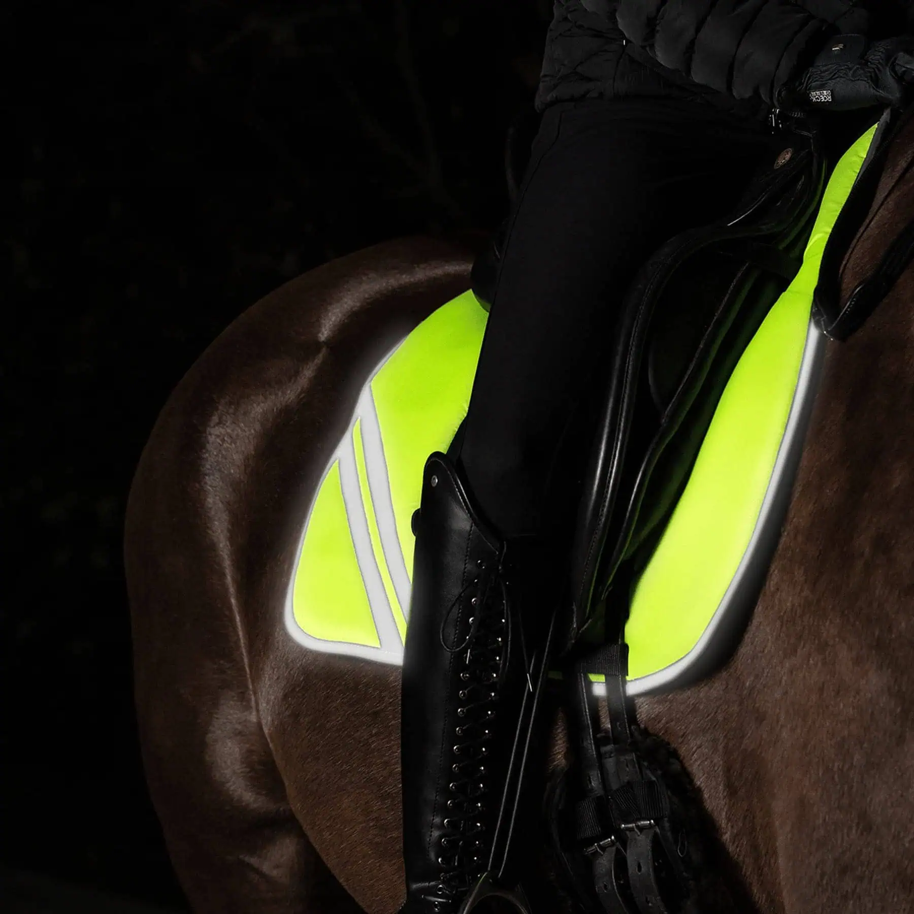 HI VIZ Saddle pad