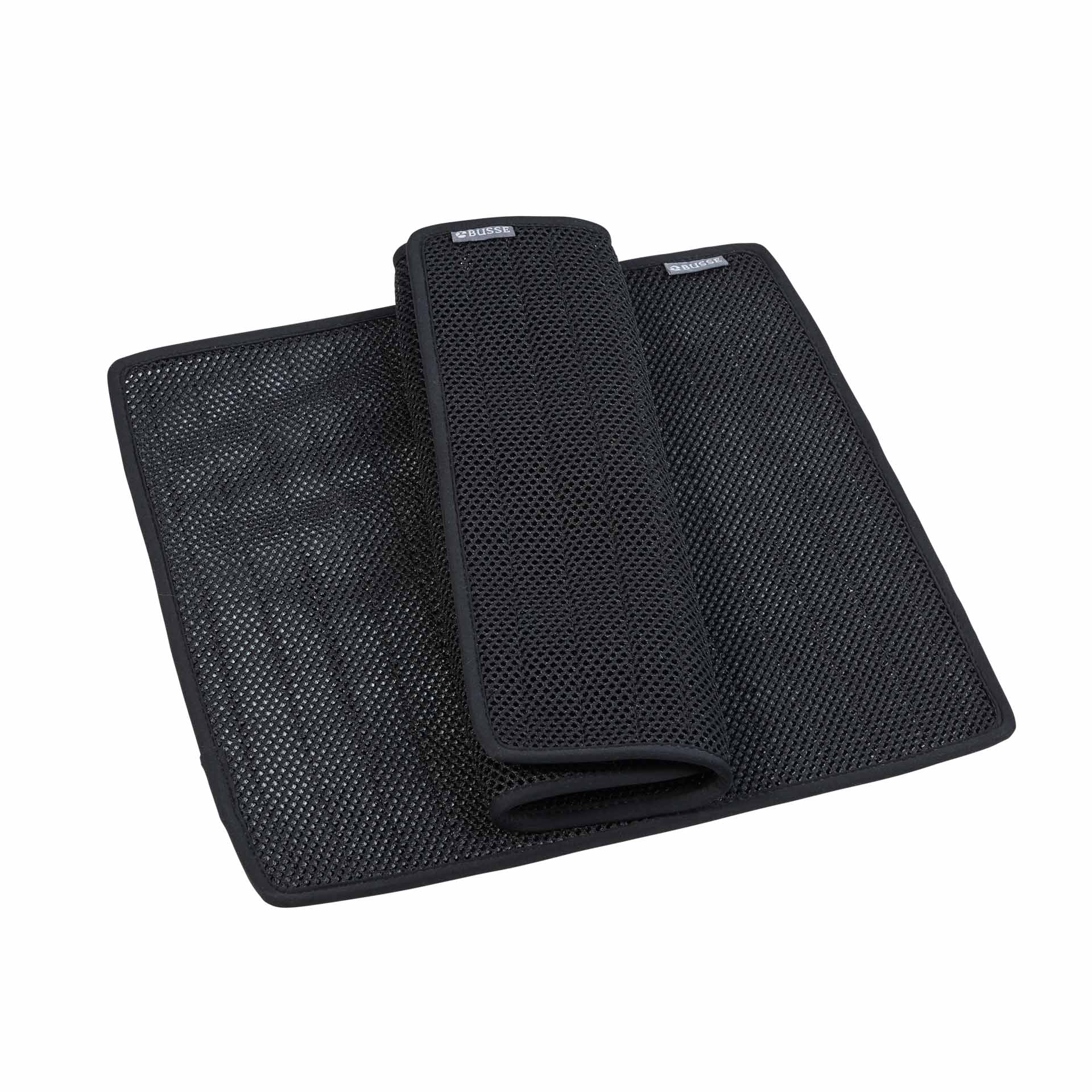 BUSSE Bandageplattor 3D AIR EFFECT 45x45 svart