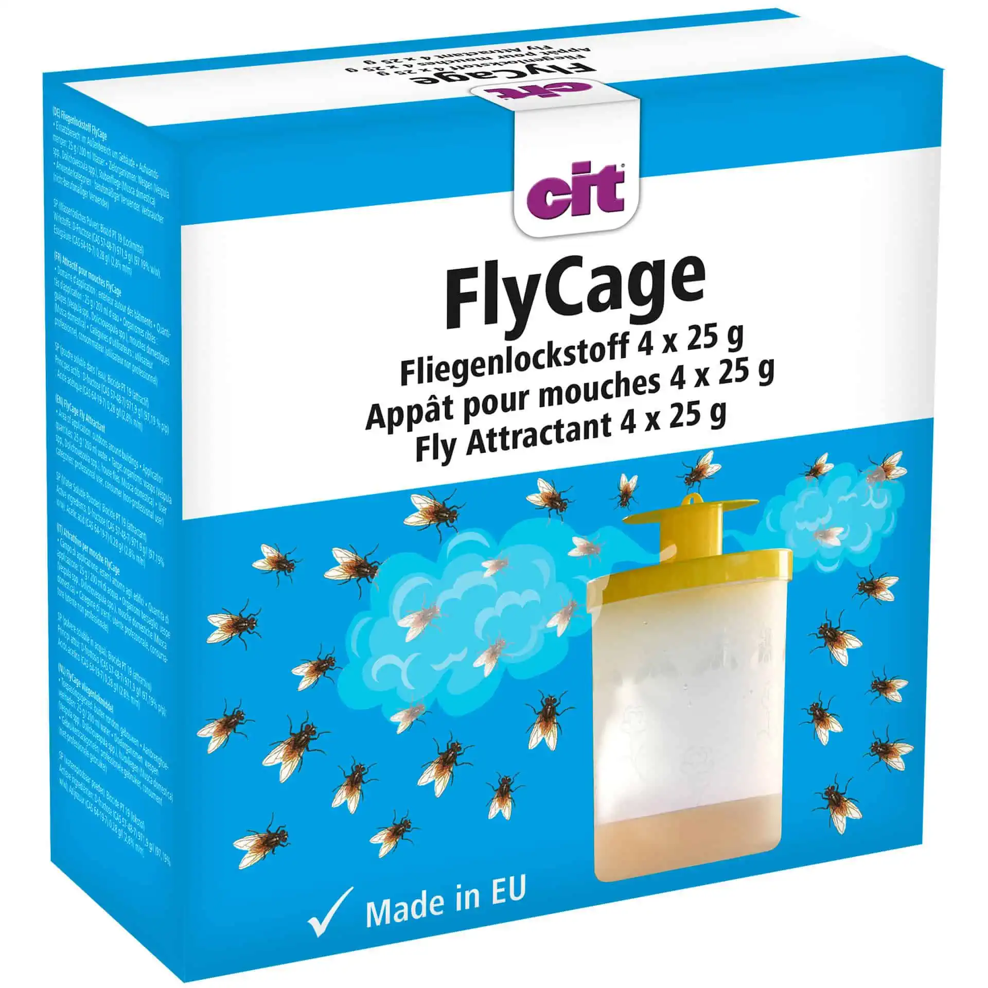 CIT FlyCage lockbete för flugor 25 g (4 st)