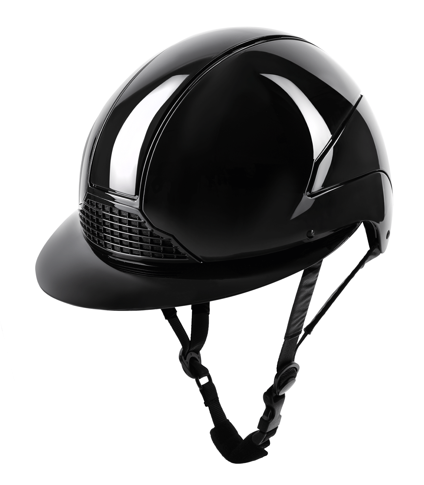 SWING riding helmet H24 Lady shine, matt black, 51 - 55 cm