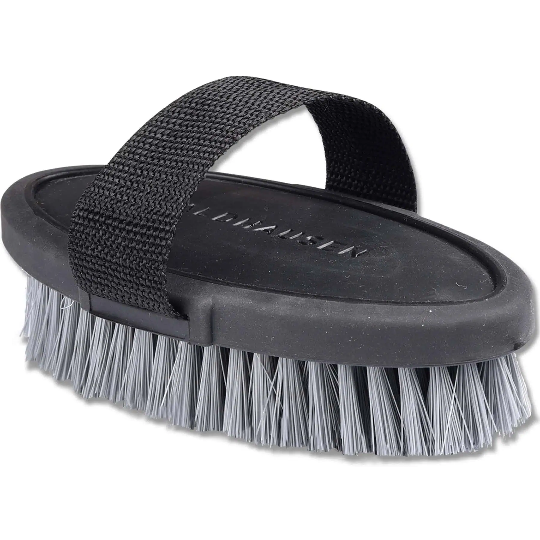 Body brush synthetic black