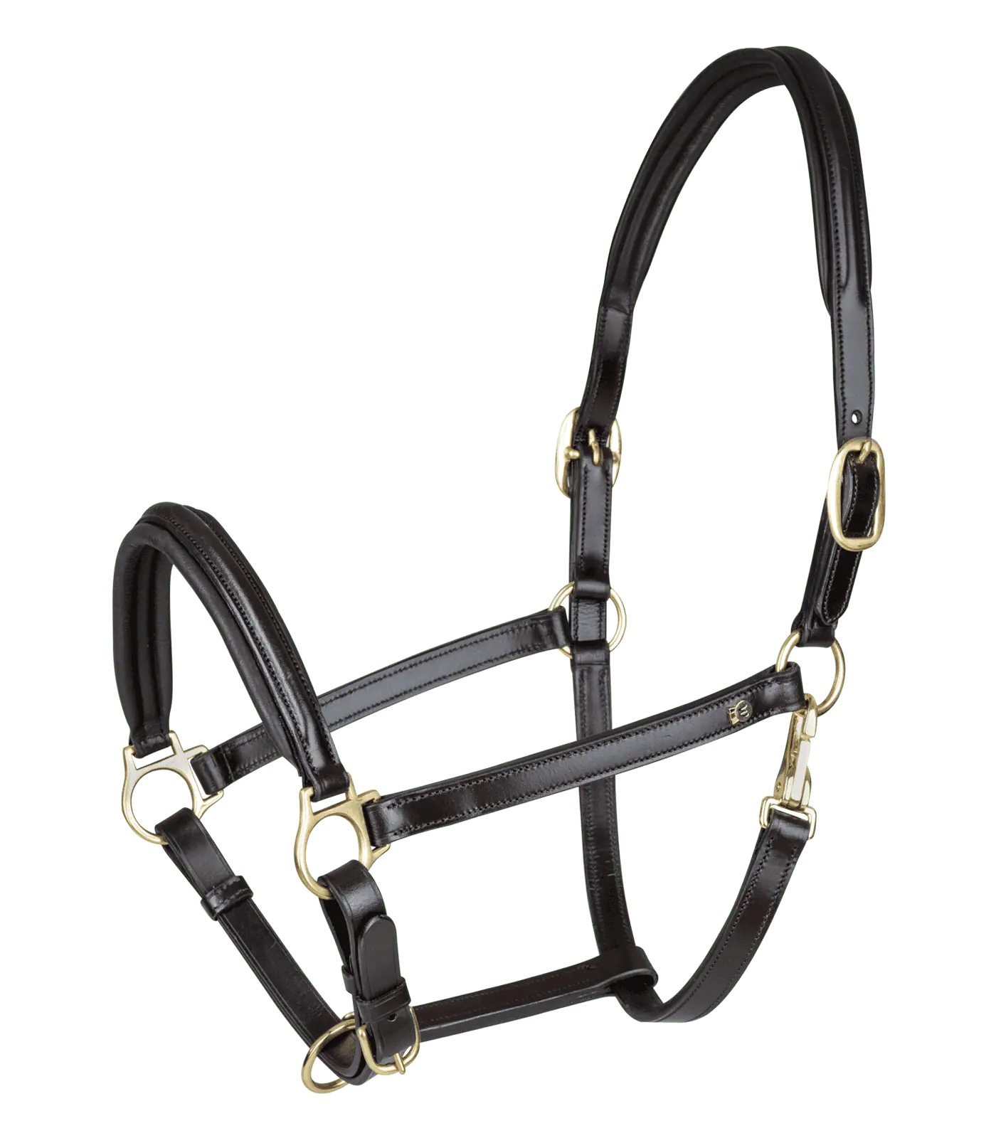 Waldhausen Classy S-Line Halter brown/brass COB
