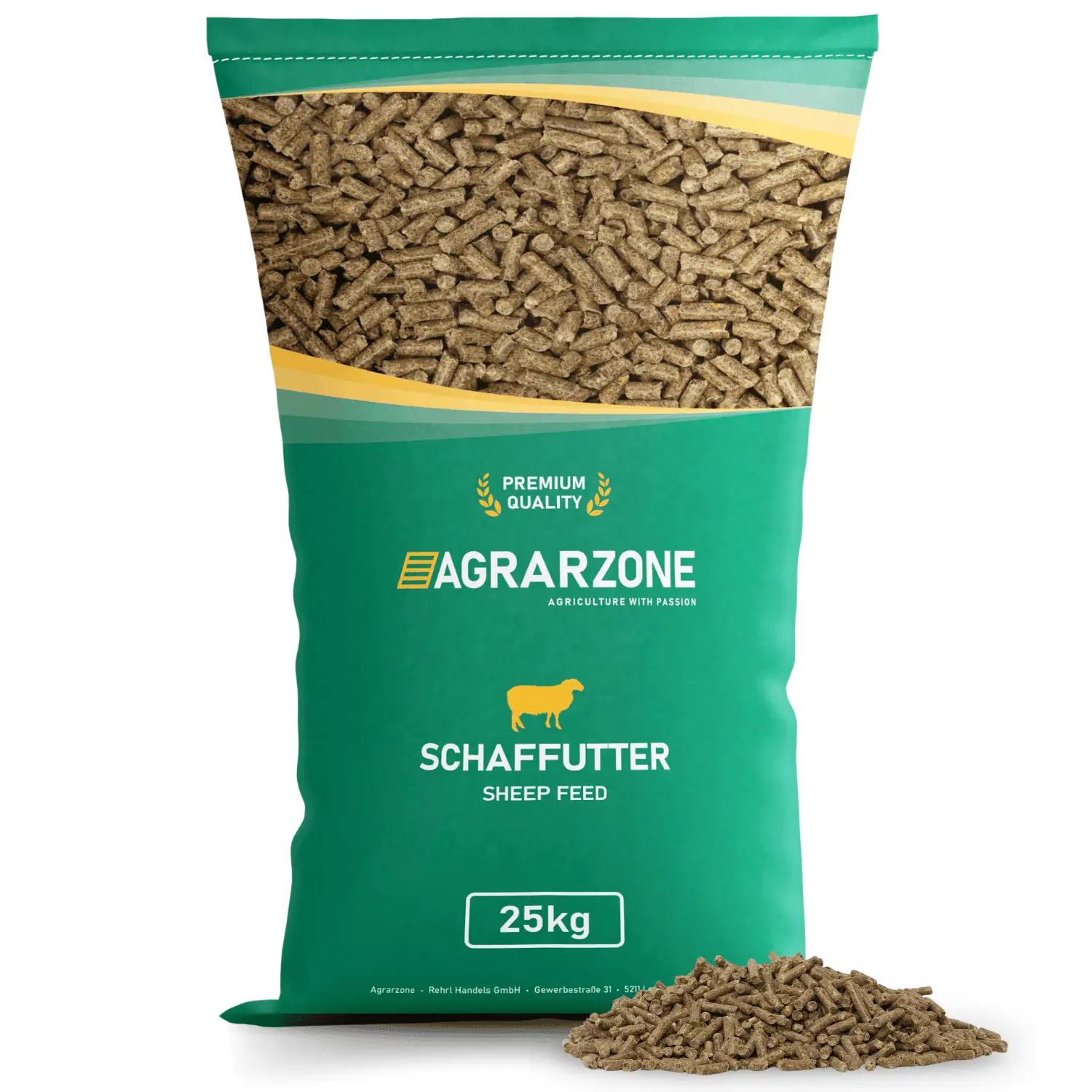 Agrarzone foderpellets för får 25 kg