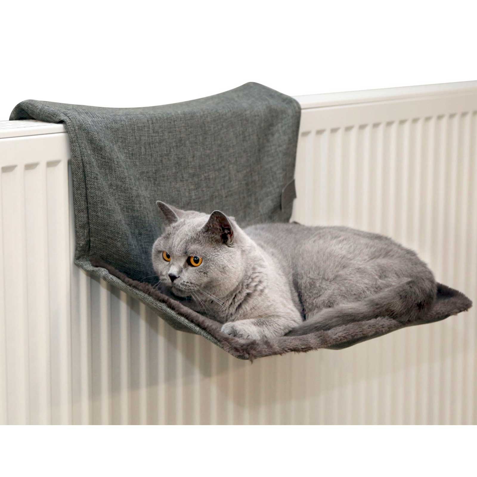 Cat Hammock Paradies 45x30 cm grey