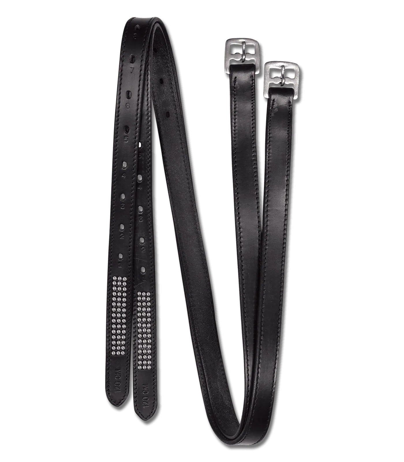 STAR Silverstar Stirrup Straps black 120 cm