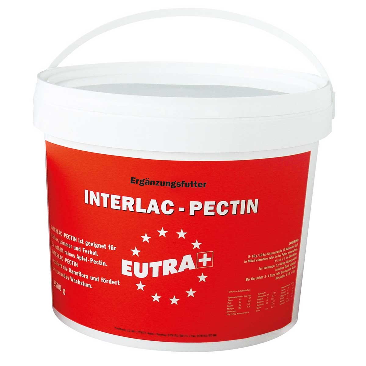 EUTRA Diarréstoppare Interlac-PECTIN 25 kg