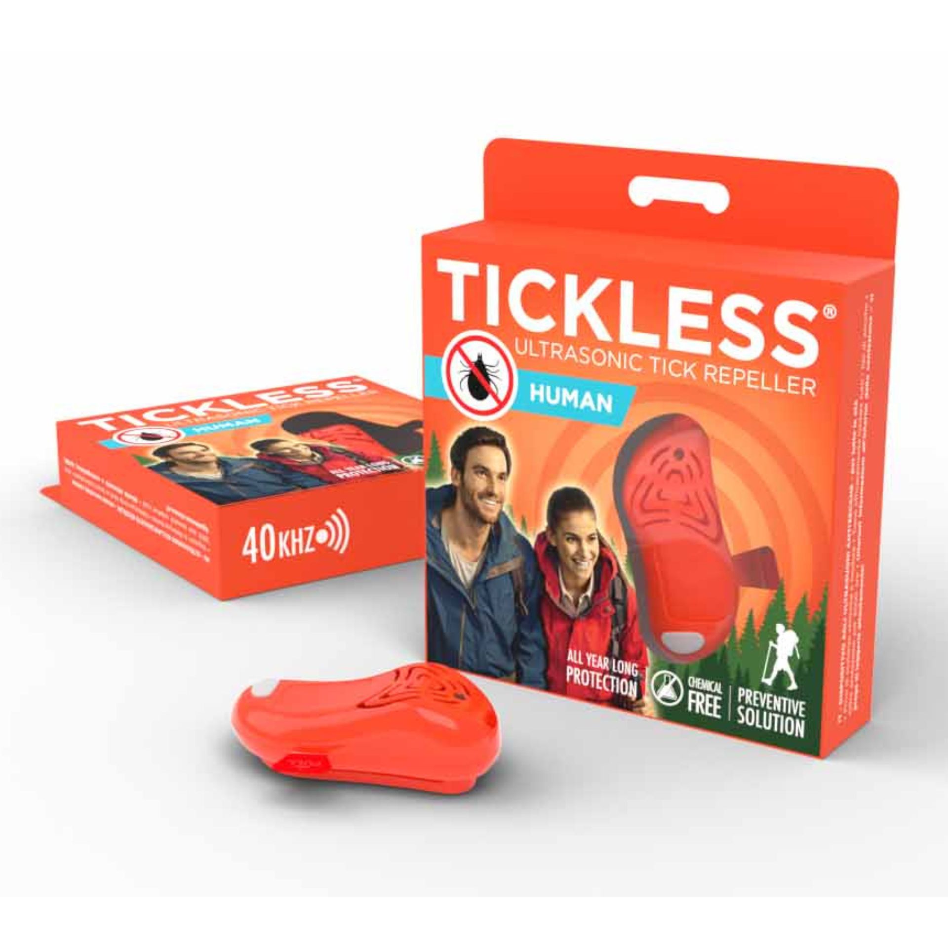 Tickless Human Tick repellent orange