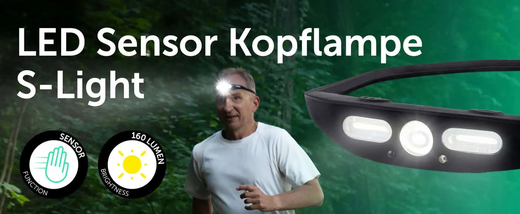 LED sensor pannlampa S-Light