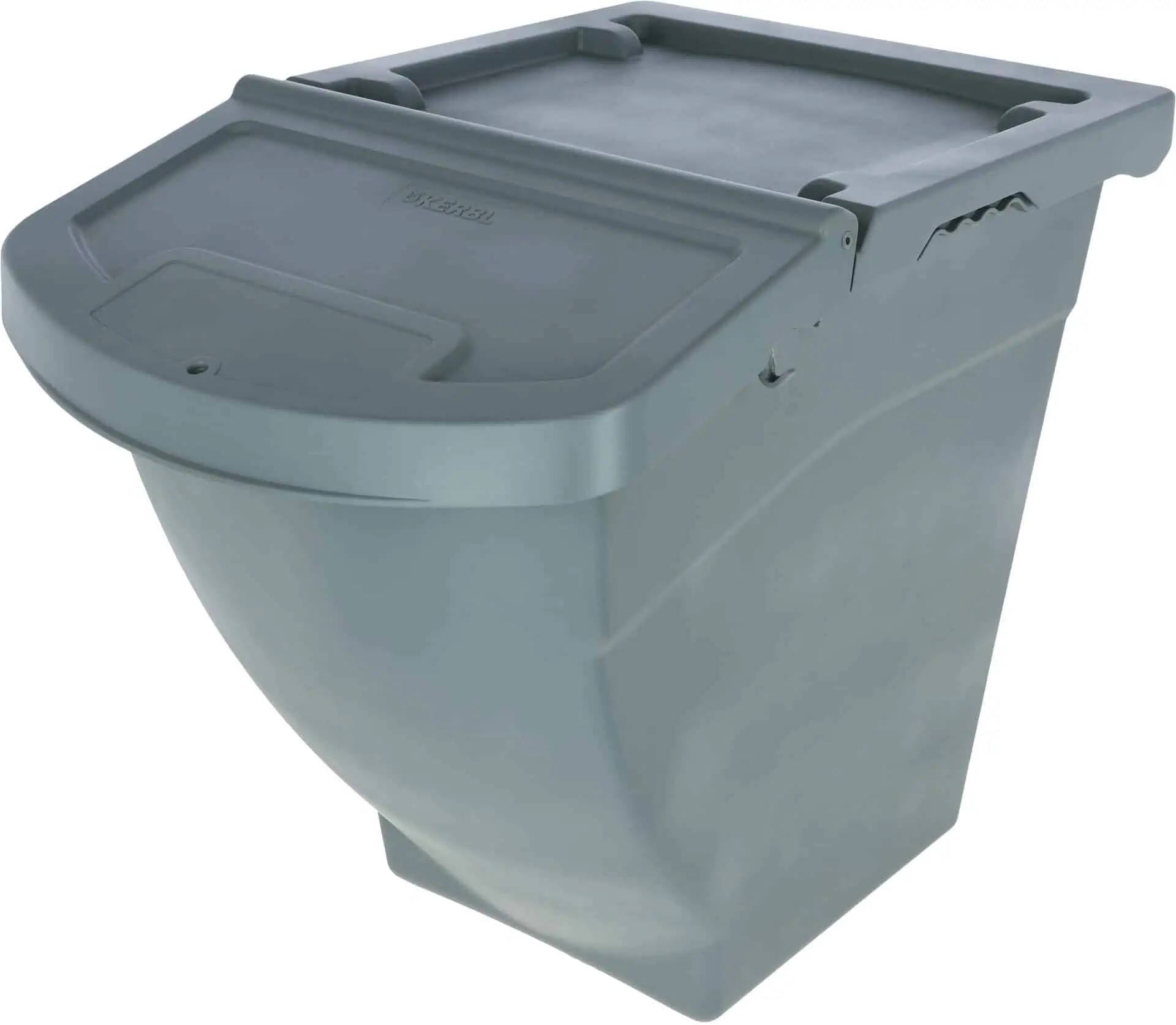 Stackable feed box with lid 60L