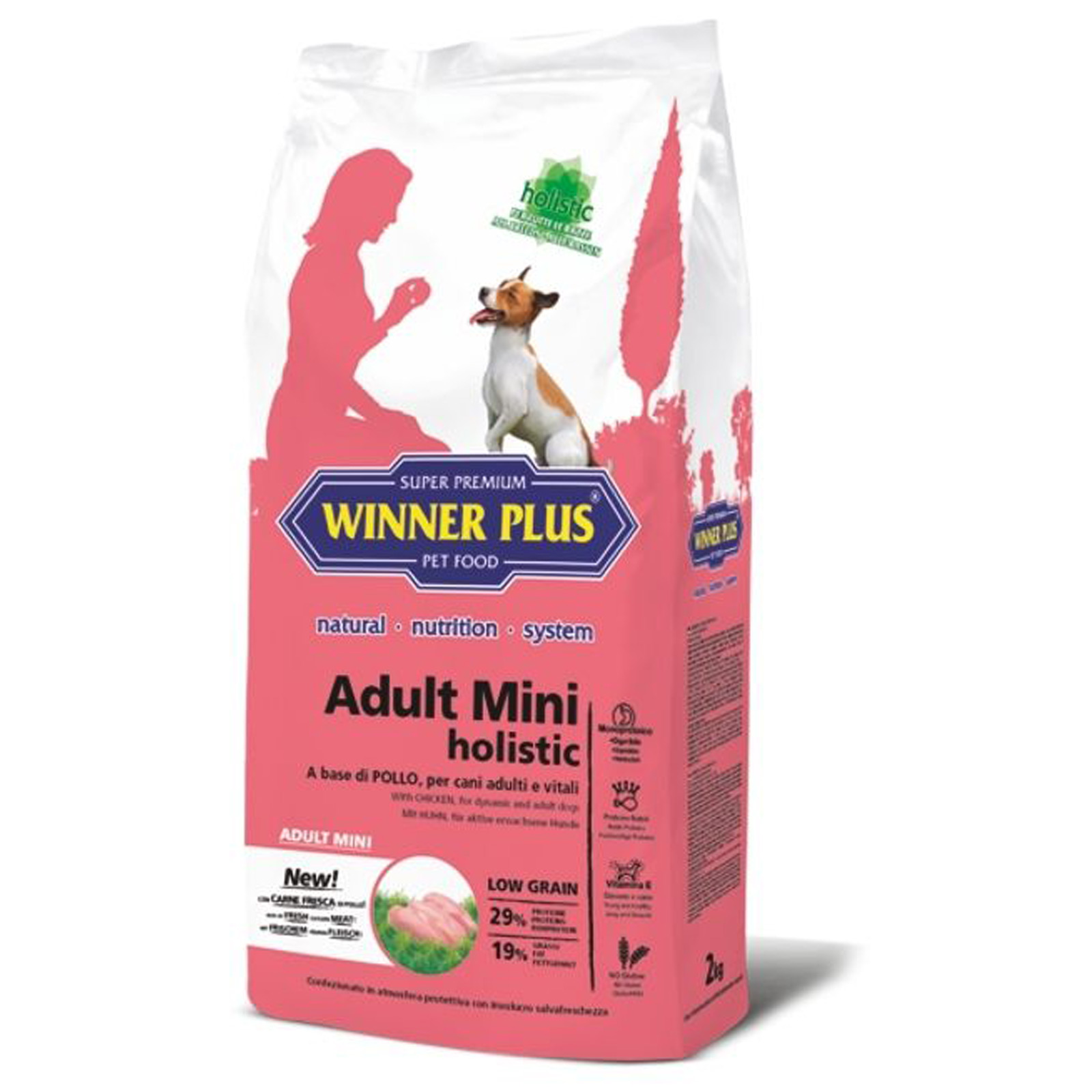 Winner Plus Holistic Adult Mini Hundfoder 2 kg