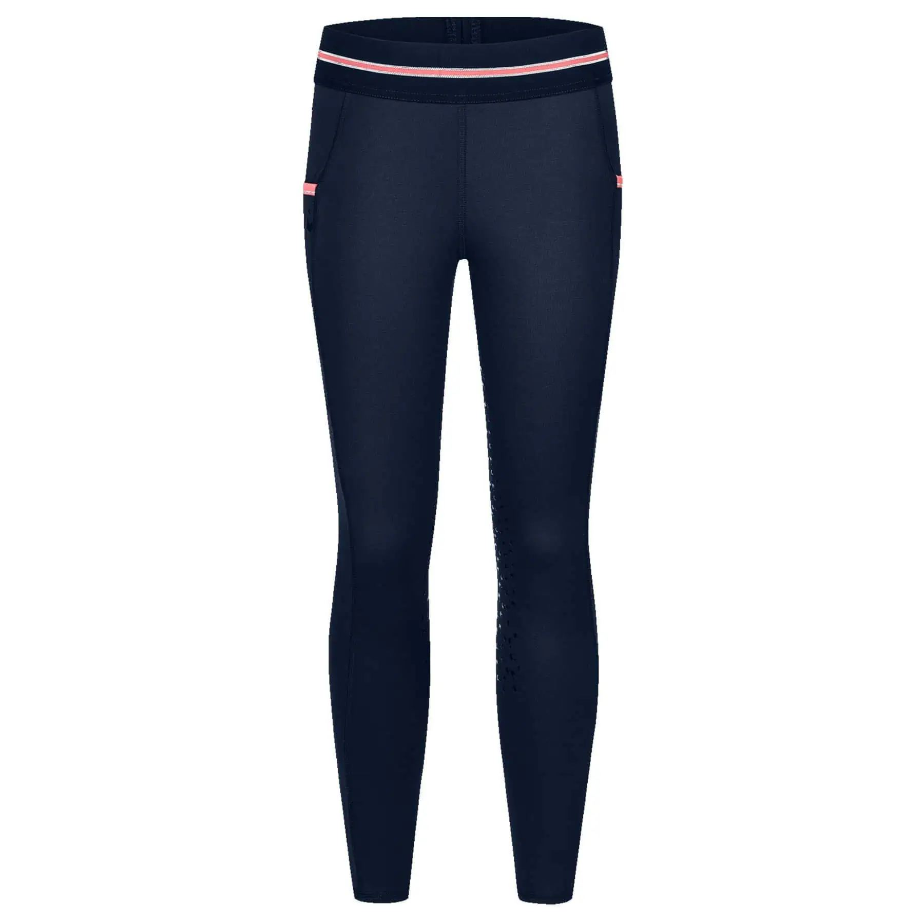 Lucky Leni Riding Leggings, kids midnight blue/lucky heart 104