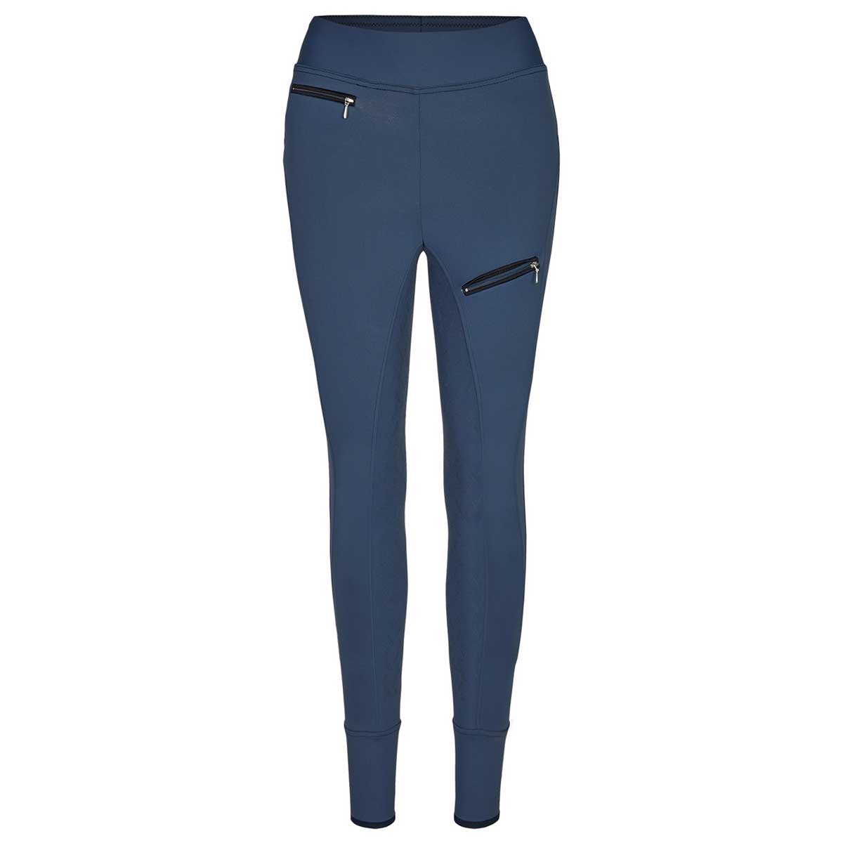 BUSSE Riding leggings PERFECT-FIT Teens navy 146