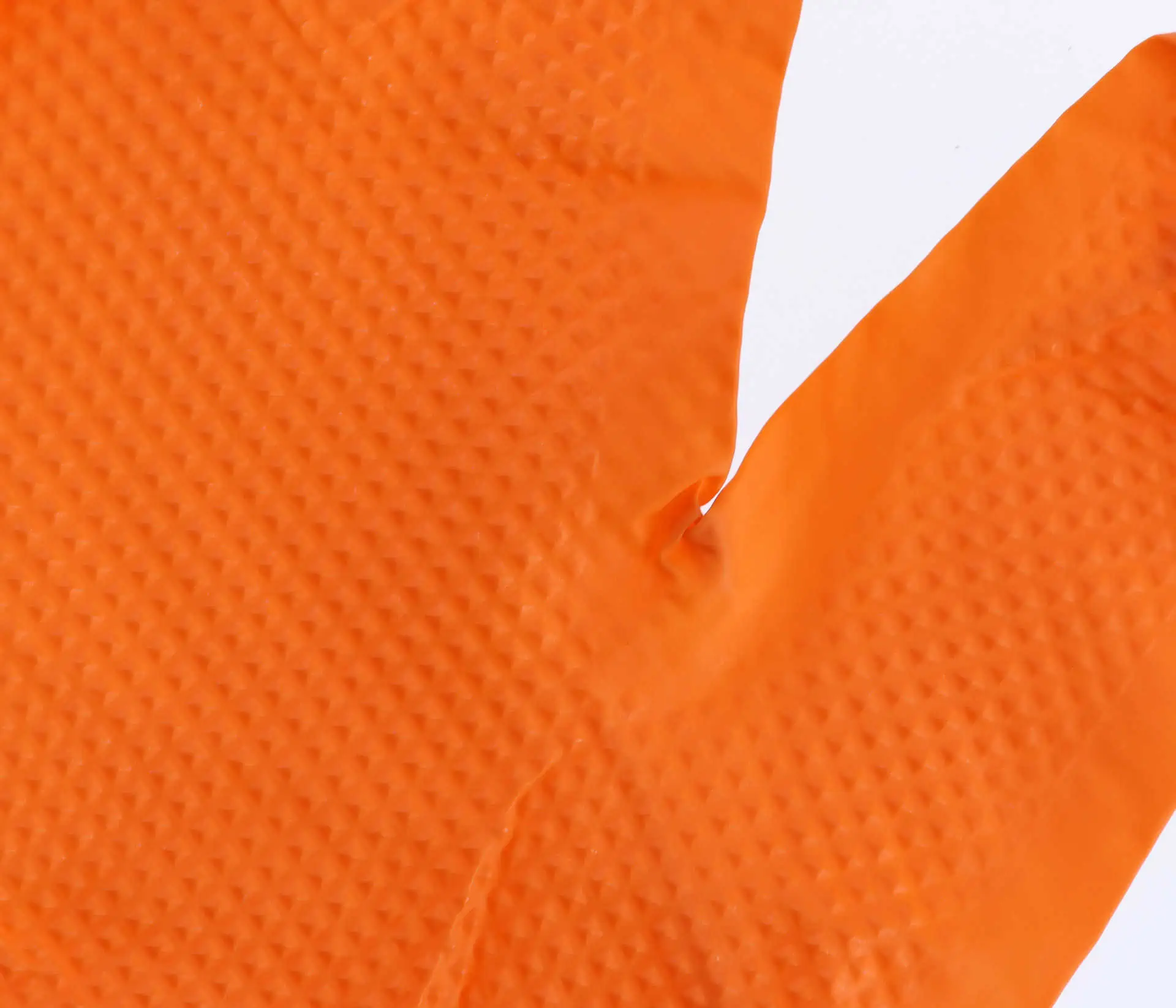 Nitril engångshandskar X-Grip 240 mm orange (50 st)