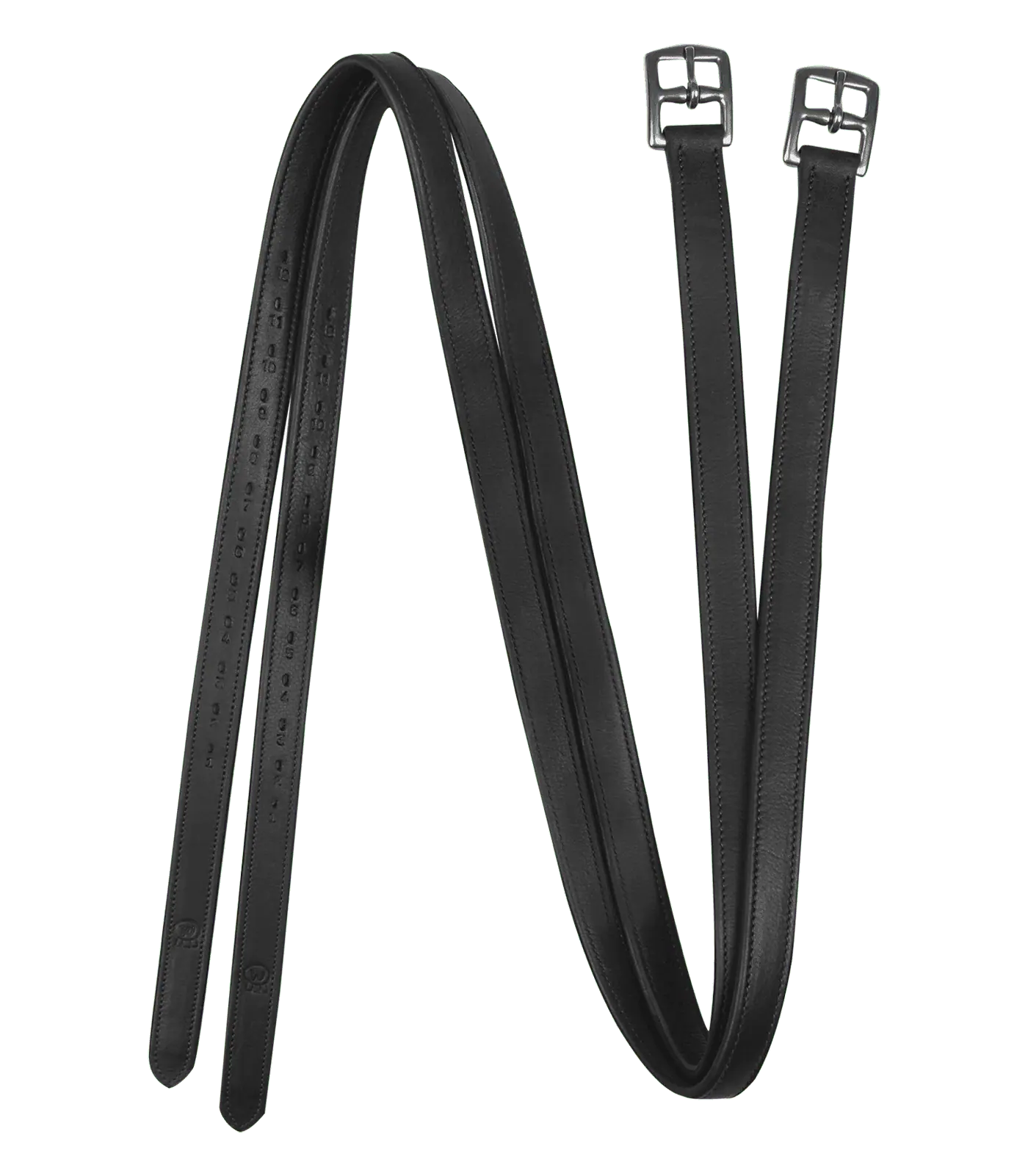 Premium Stirrup Leathers black 120 cm