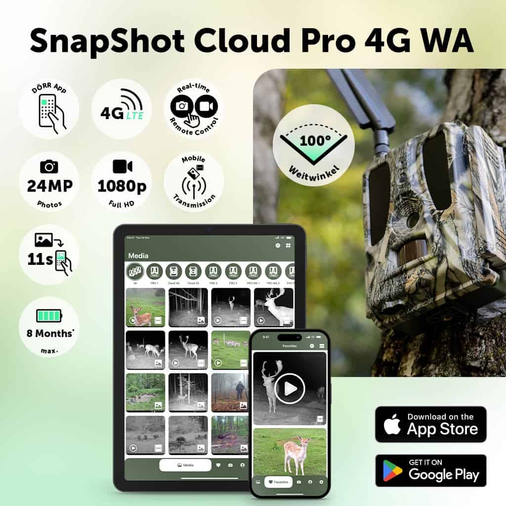 Säkerhetskamera SnapShot Cloud Pro 4G WA