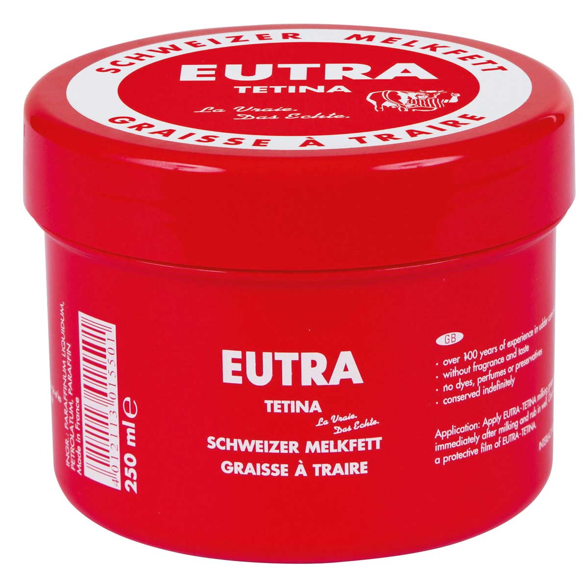 Eutra Mjölkfett Tetina 250 ml