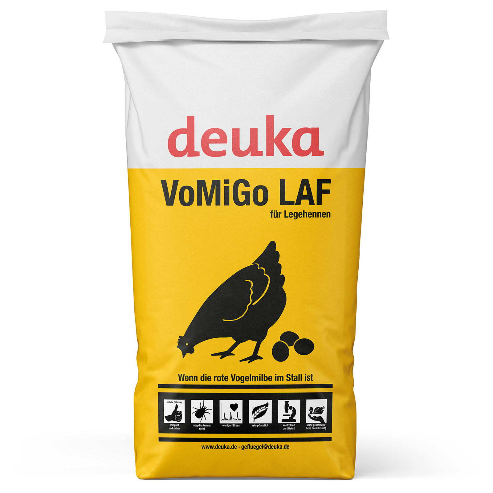 deuka All-Mash VoMiGo LAF mjöl för värphöns 25 kg