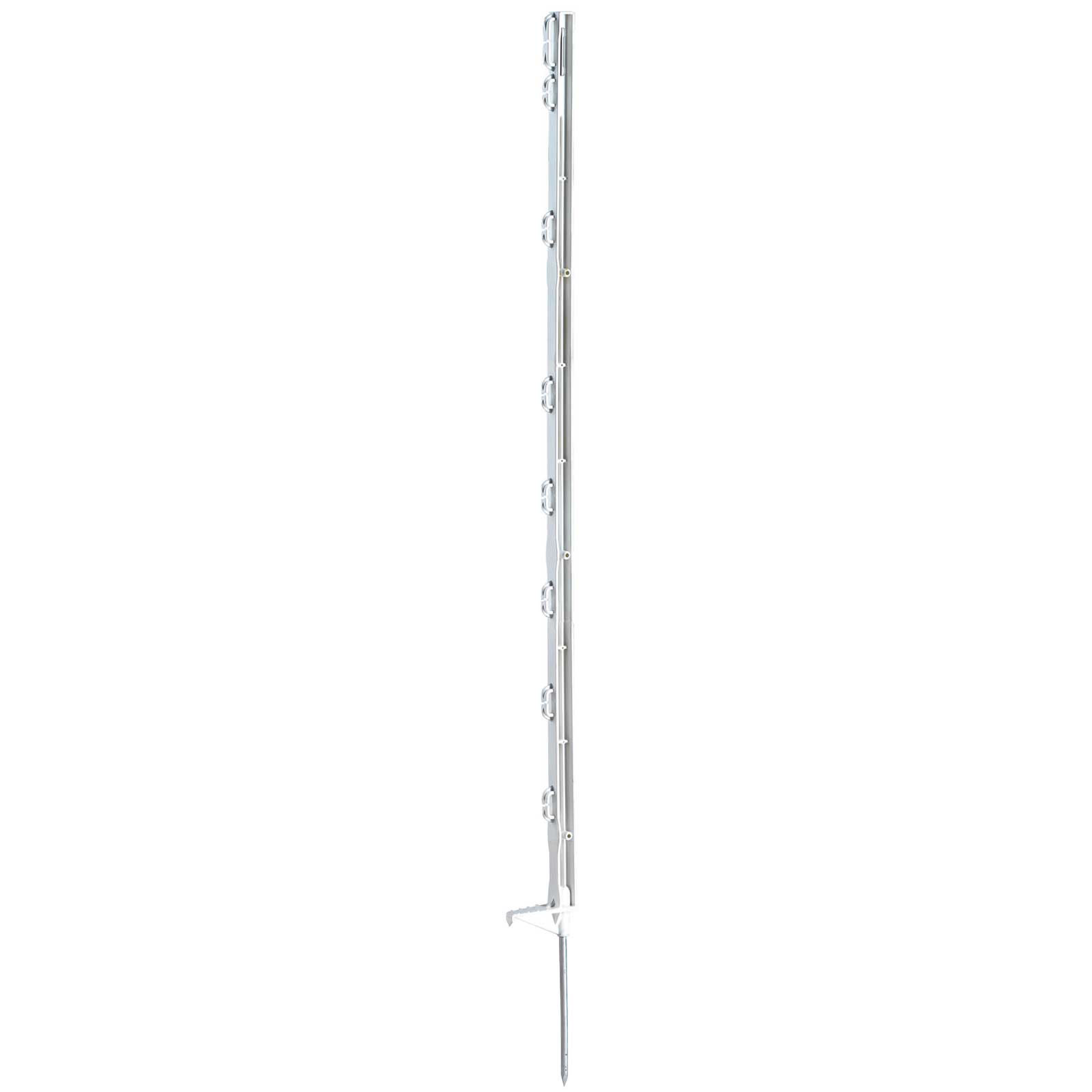 5x AKO Stängselstolpe för betesmark ECO 105cm vit
