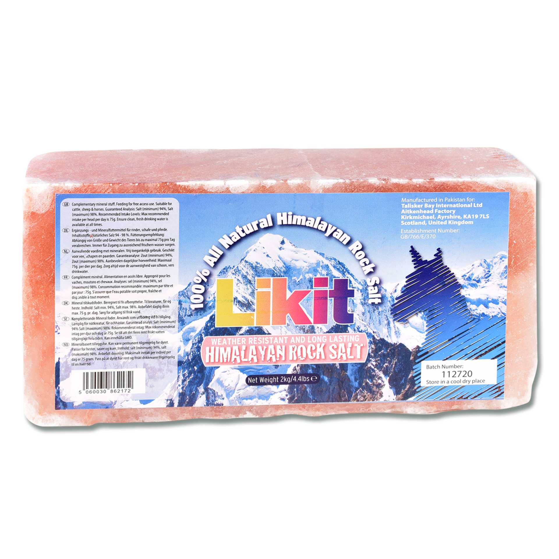 Likit Himalayan Salt Lick, 2 kg 