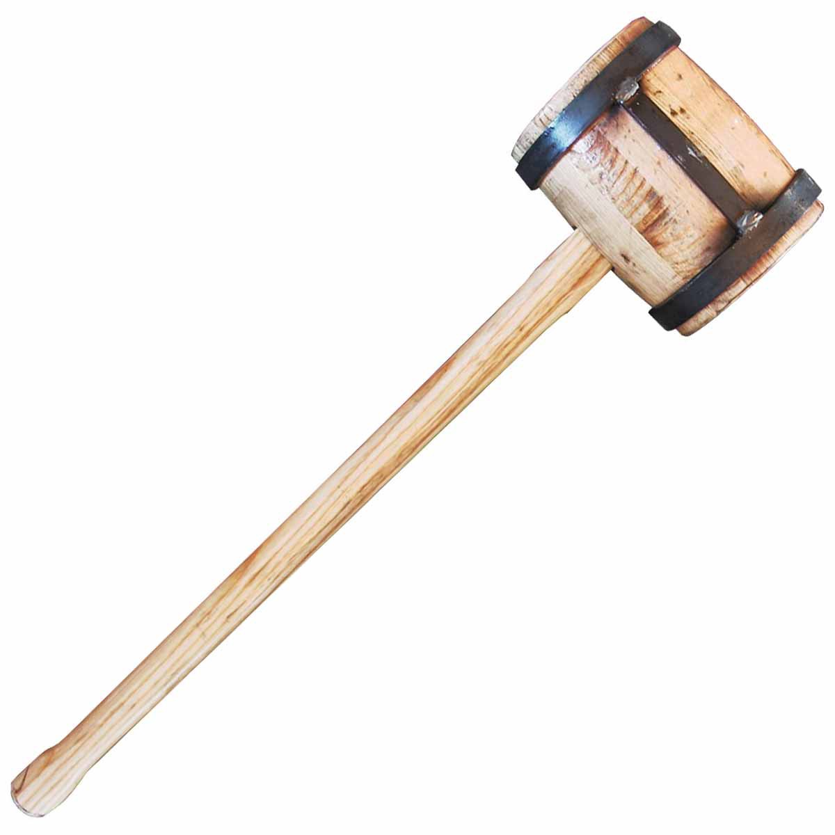 Träklubba 6 kg med platt järn Träklubba 6 kg med platt järn